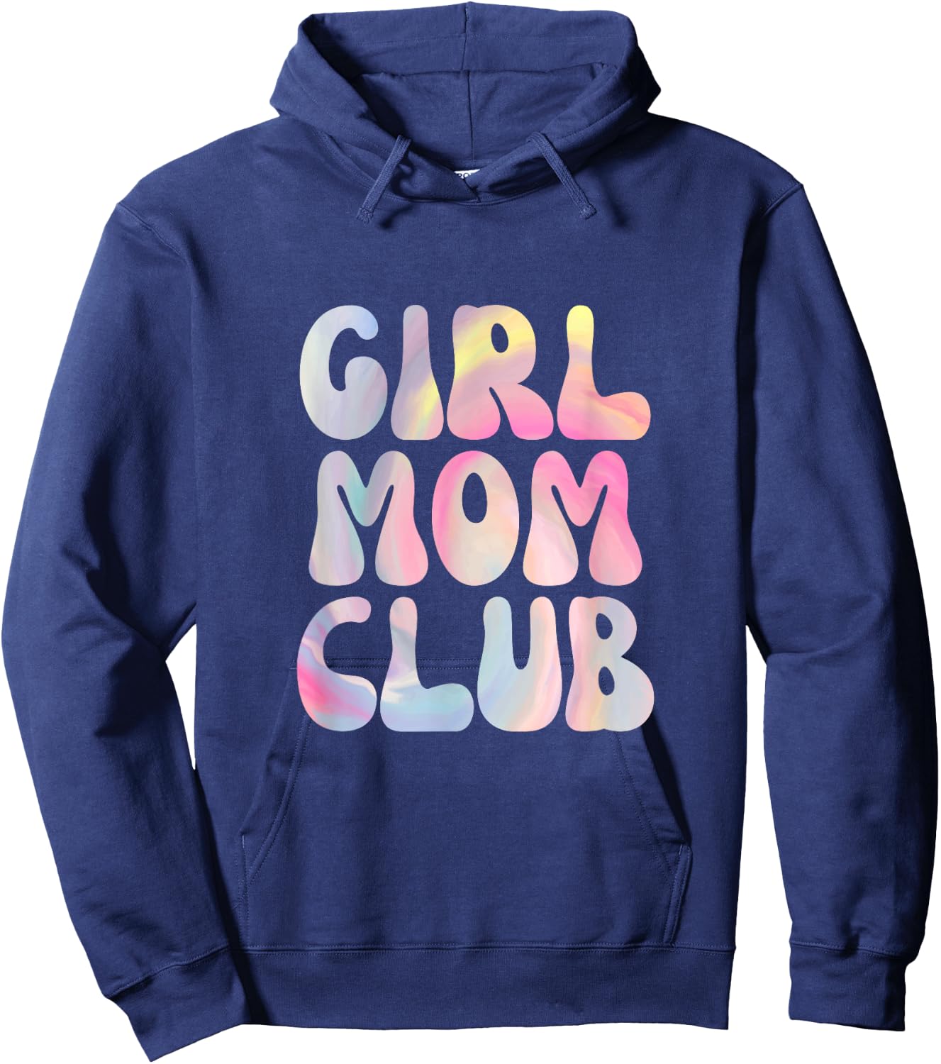 Proud Member of Girl Mom Club Hoodie - Hoodie | Navy