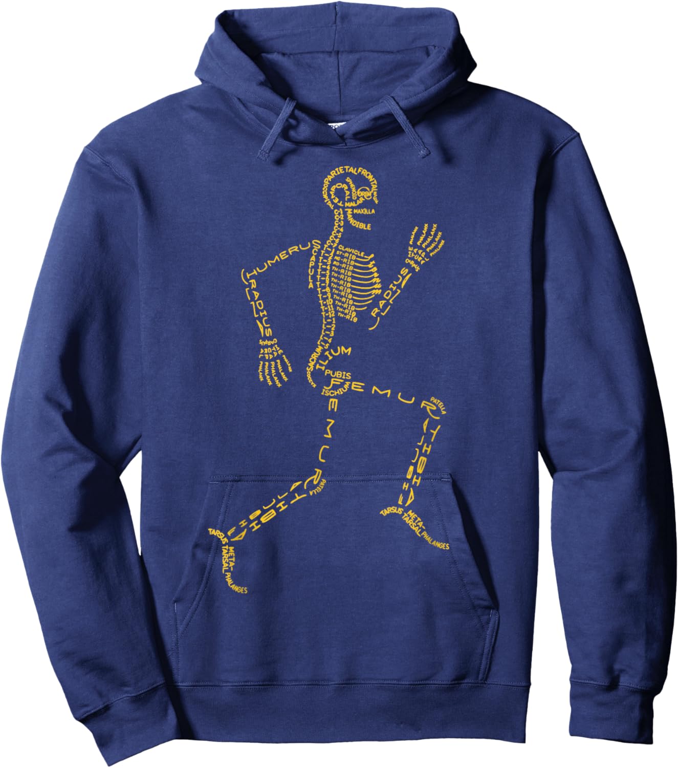 Anatomical Skeleton | Orthopedic Surgeon Hoodie - Hoodie | Navy