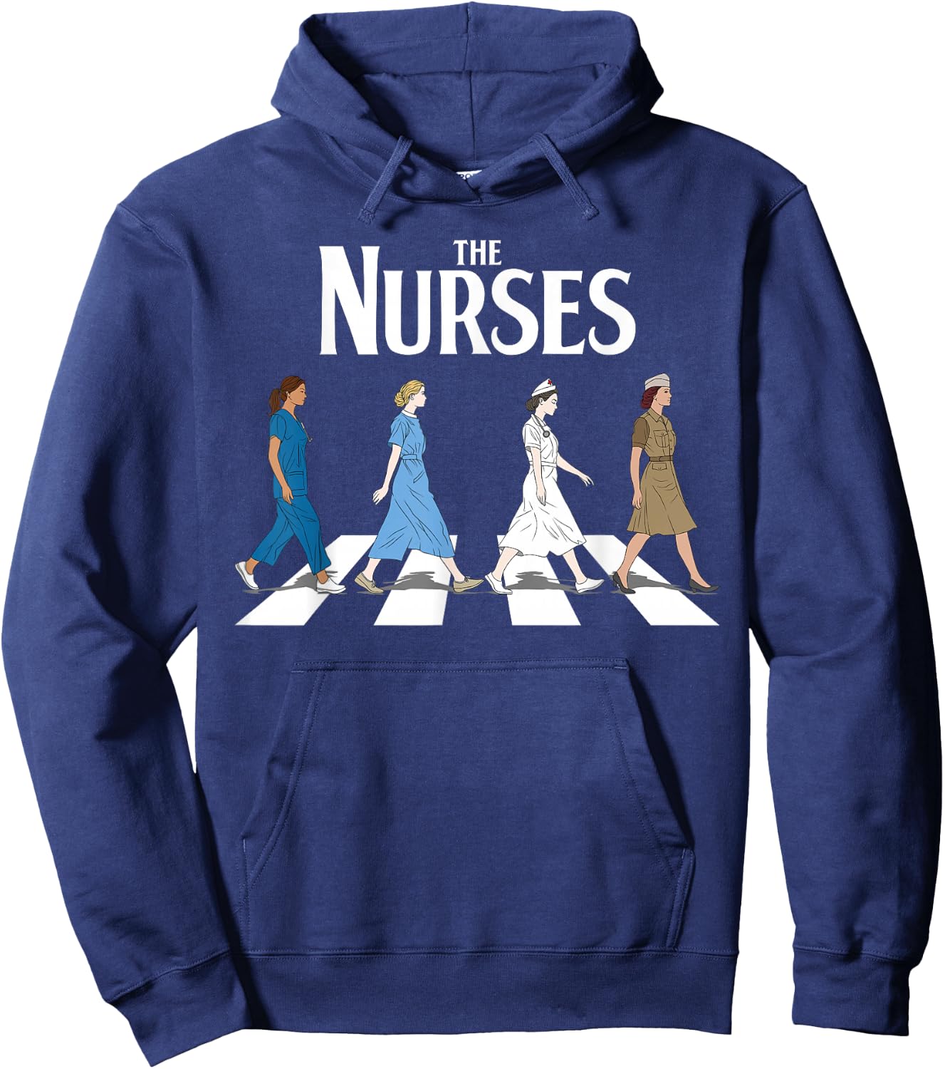 Retro Nurse Gifts Nurse Week Gifts Funny Nurse Hoodie - Hoodie | Navy