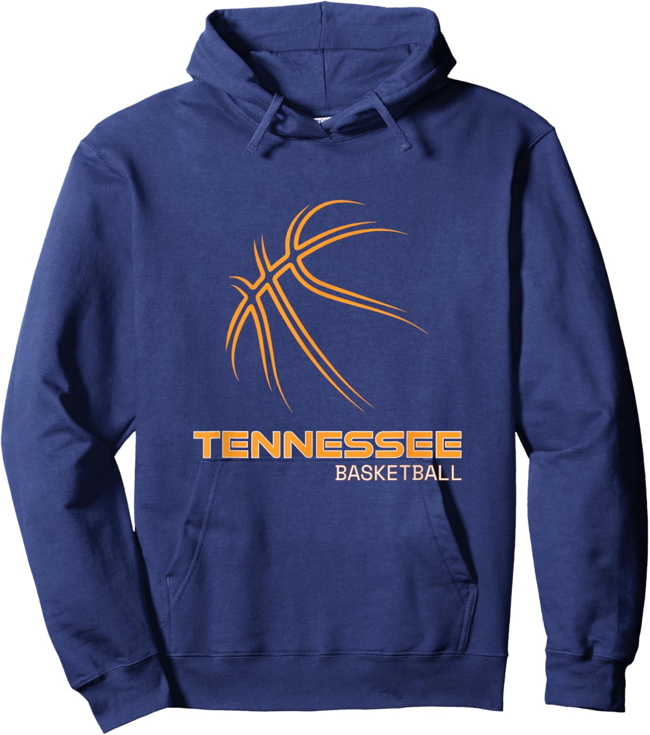 The Volunteer State Sports Fan Tennessee Basketball Hoops Hoodie - Hoodie | Navy