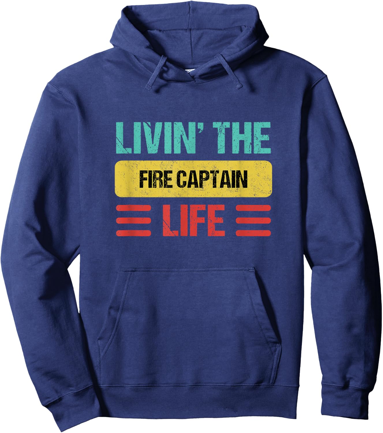 Fire Captain Hoodie - Hoodie | Navy