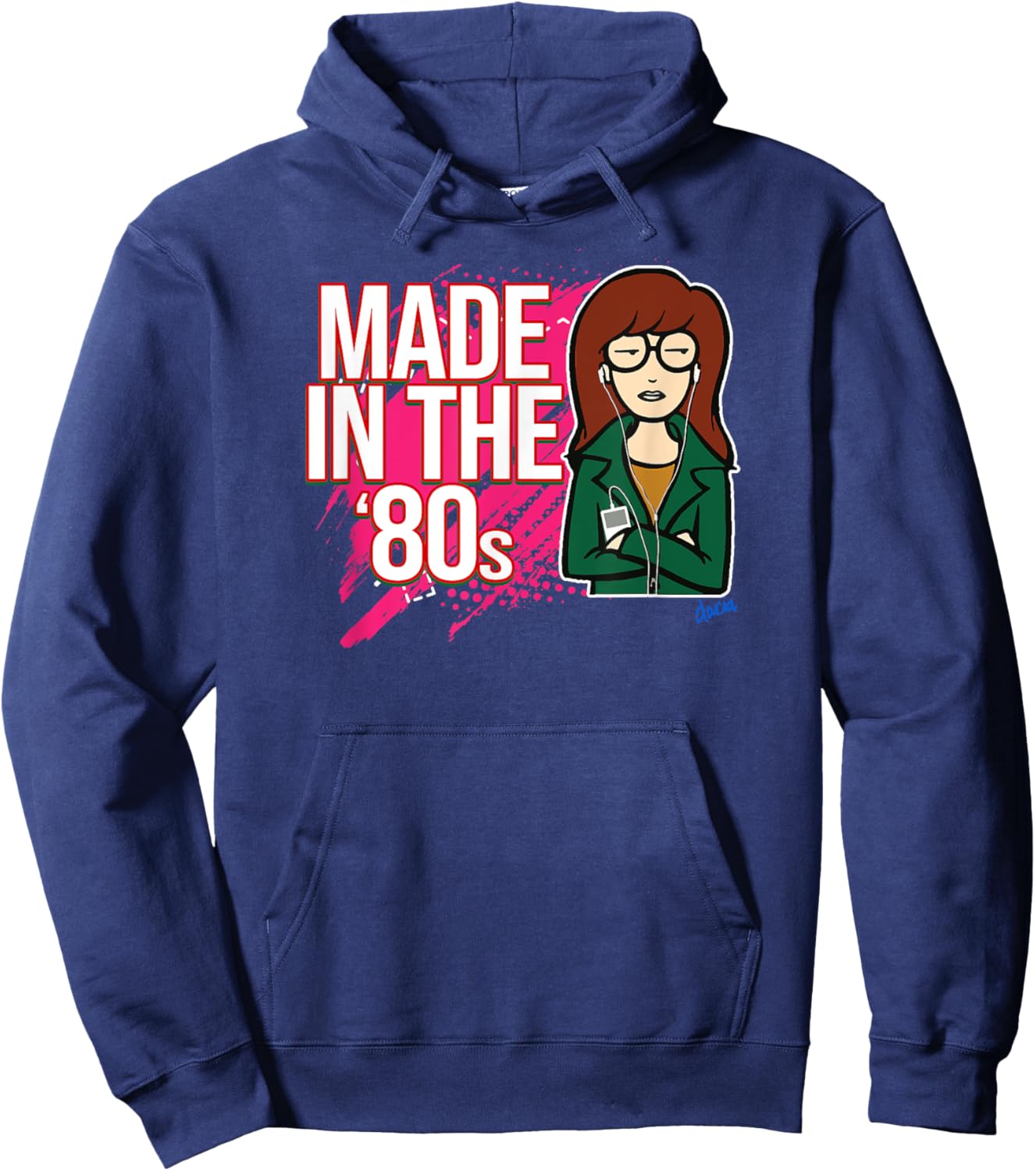 Mademark x Daria - Made in the 80s Hoodie - Hoodie | Navy