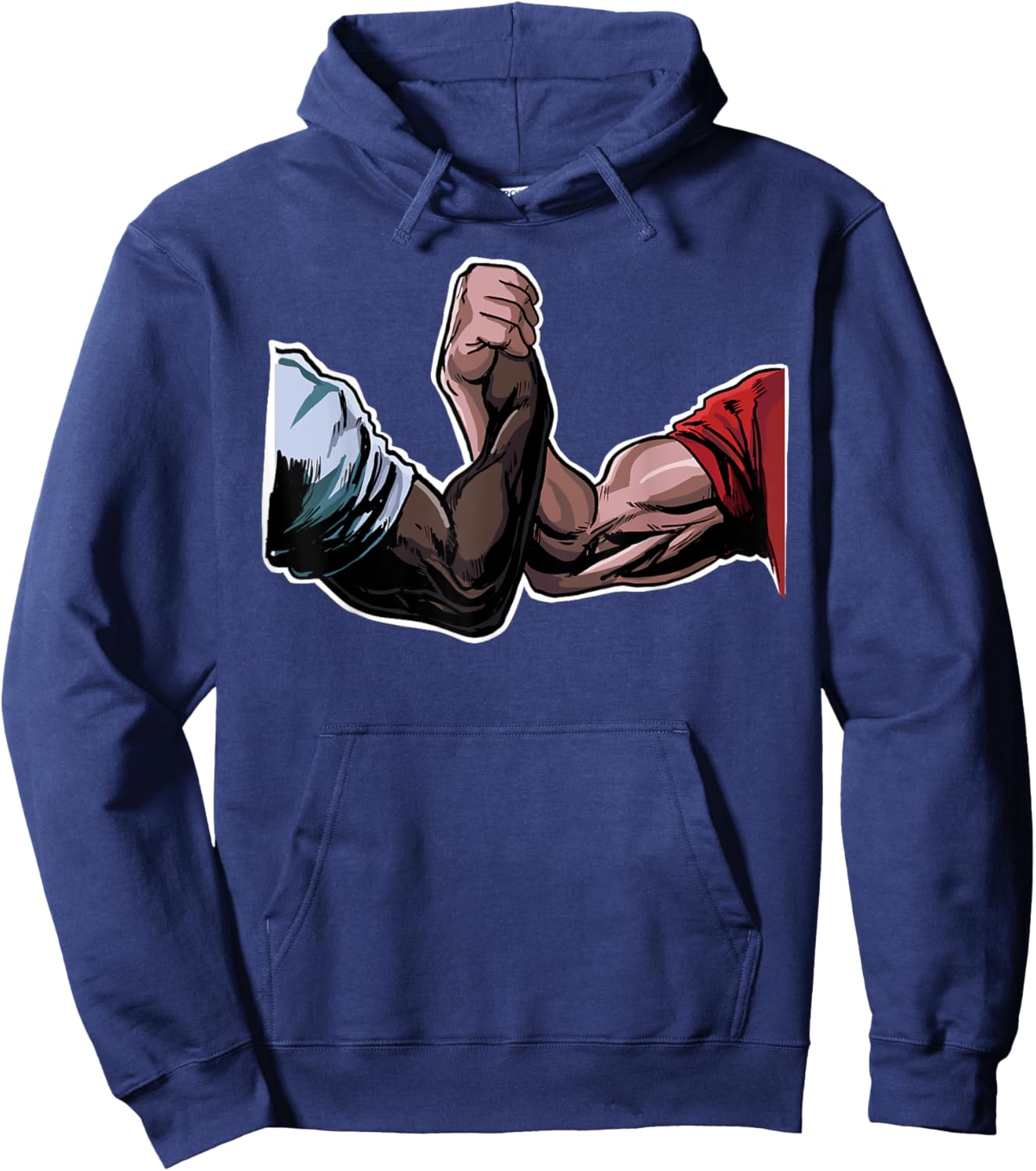 Epic Handshake funny Swole Bro Handshake Epic Handshake Hoodie - Hoodie | Navy