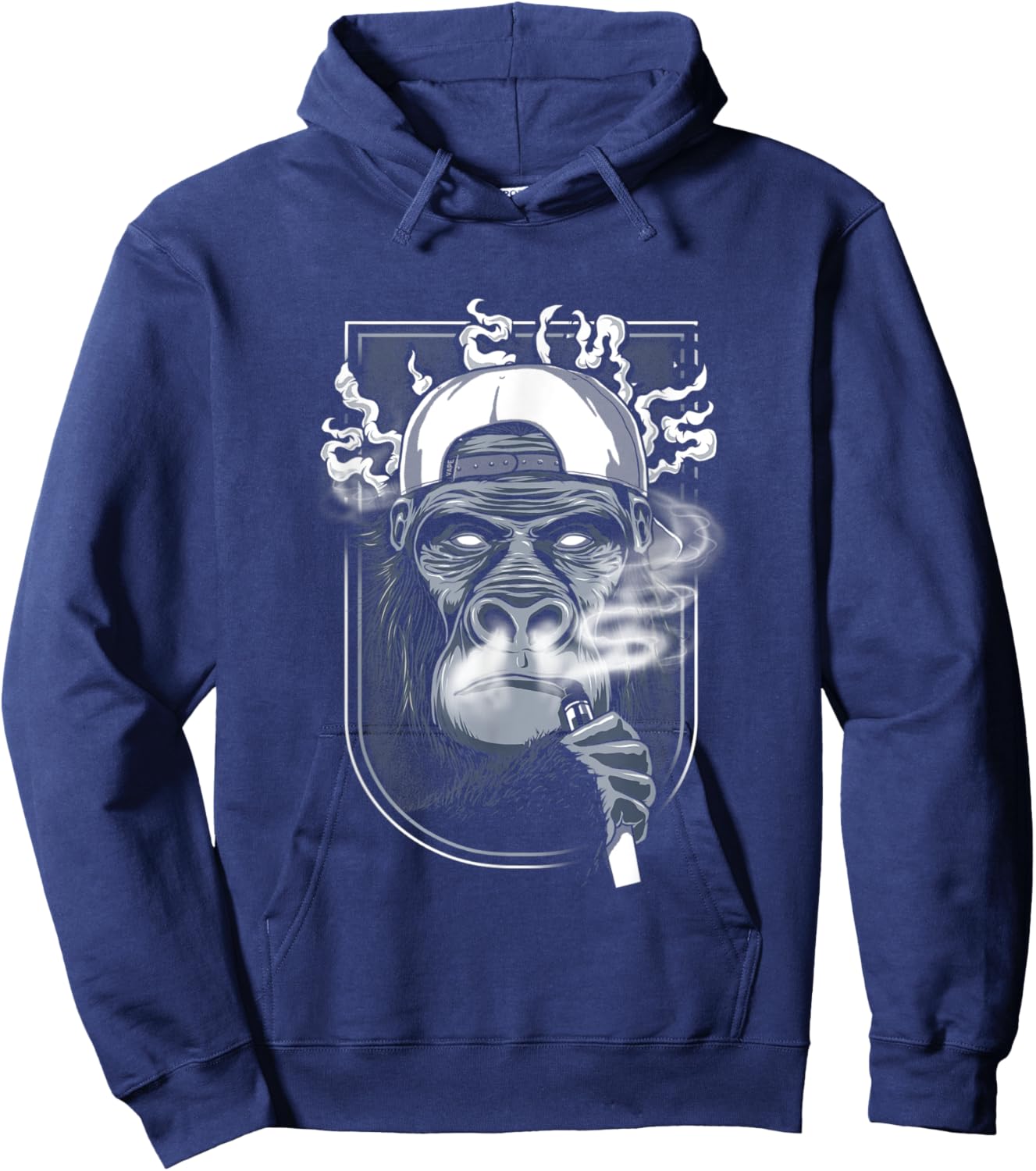 Vape Monkey Hoodie - Hoodie | Navy