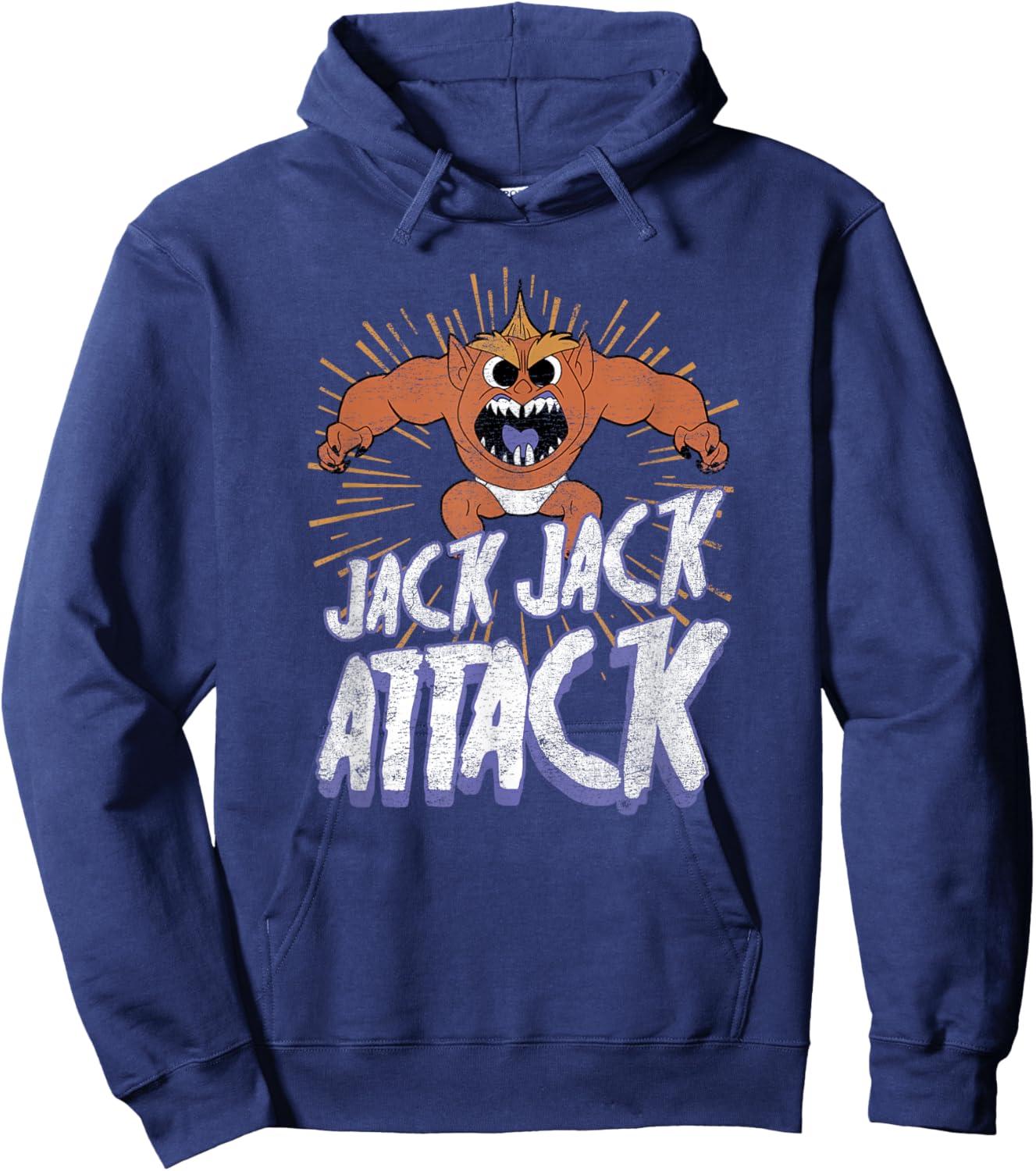 Disney Pixar The Incredibles Halloween Jack-Jack Attack Hoodie - Hoodie | Navy