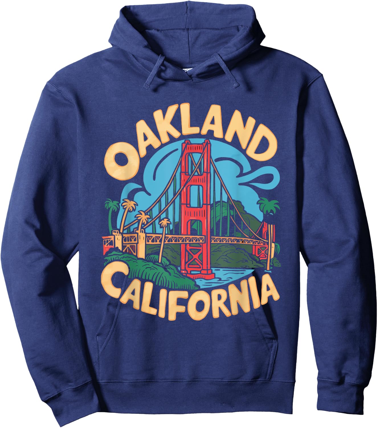 California Oakland Hoodie - Hoodie | Navy