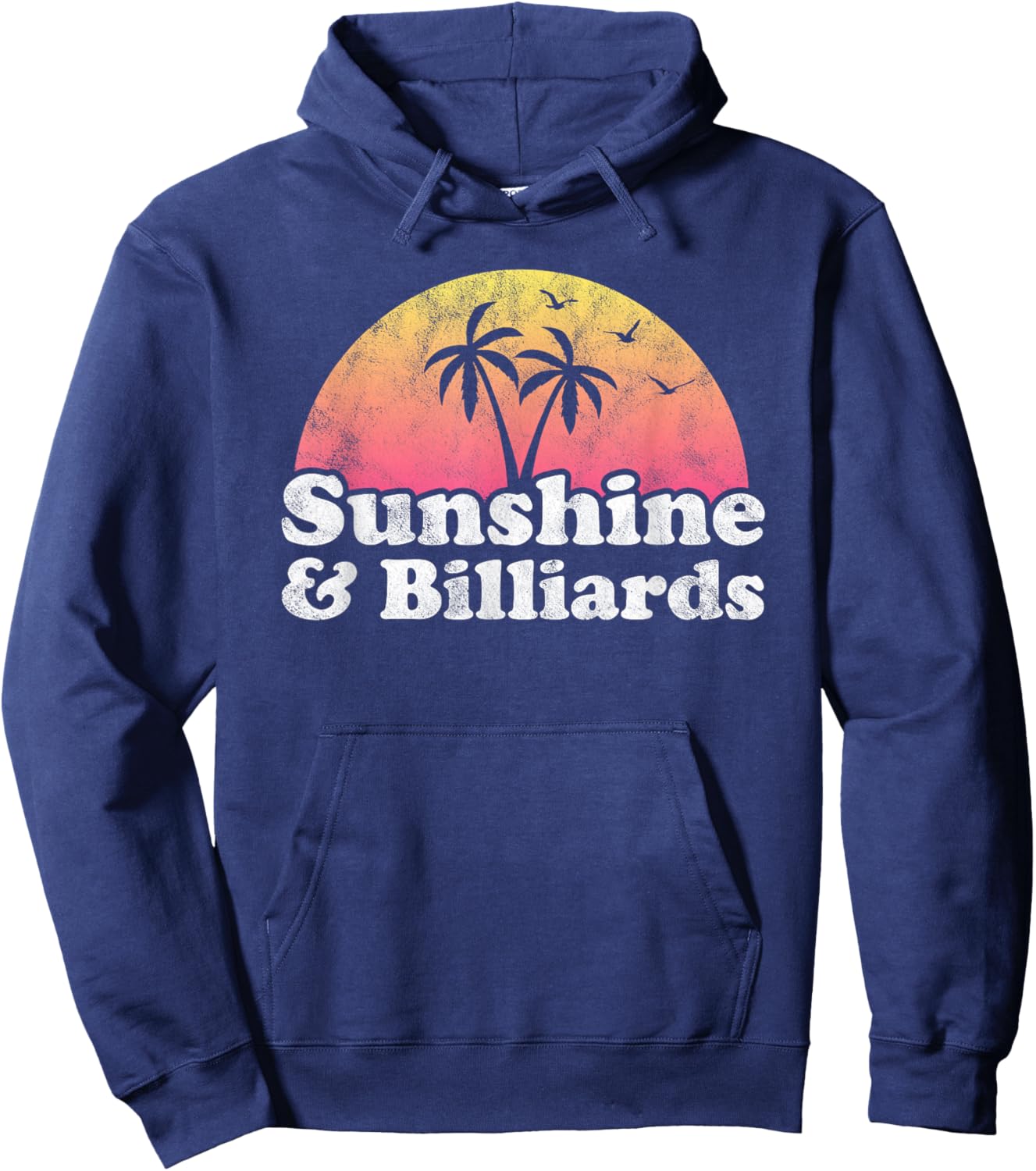 Sunshine and Billiards Men Women Kids Hoodie - Hoodie | Navy