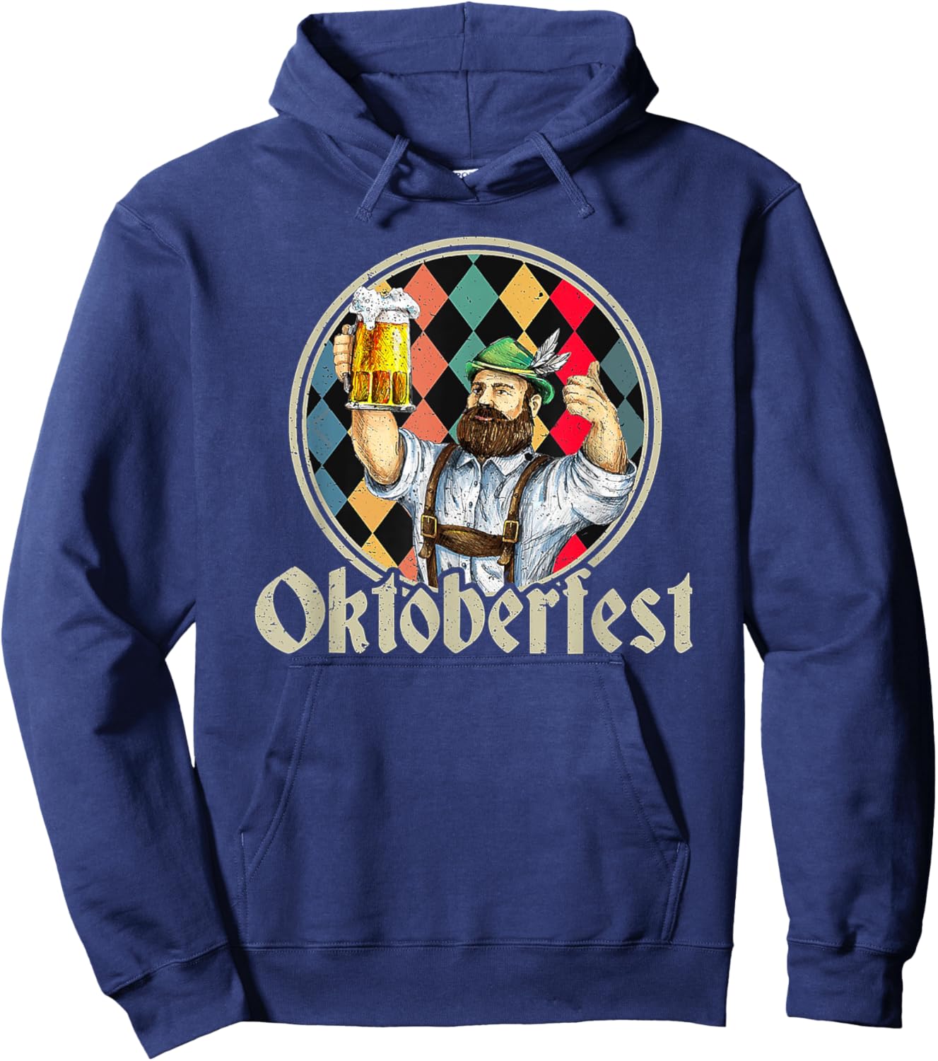 Oktoberfest Beer Bavarian Munich Beer Festival October Gift Hoodie - Hoodie | Navy