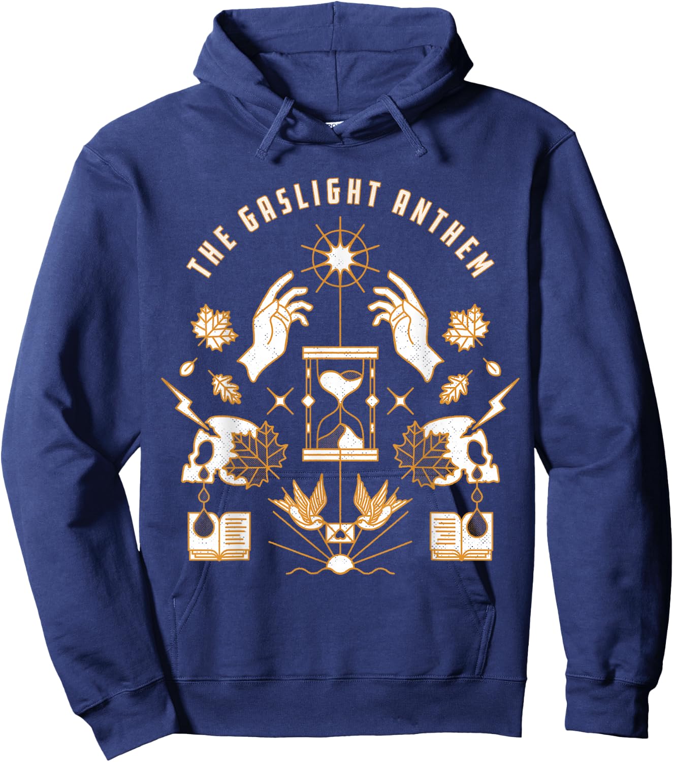The Gaslight Anthem - Tattoo Hoodie - Hoodie | Navy