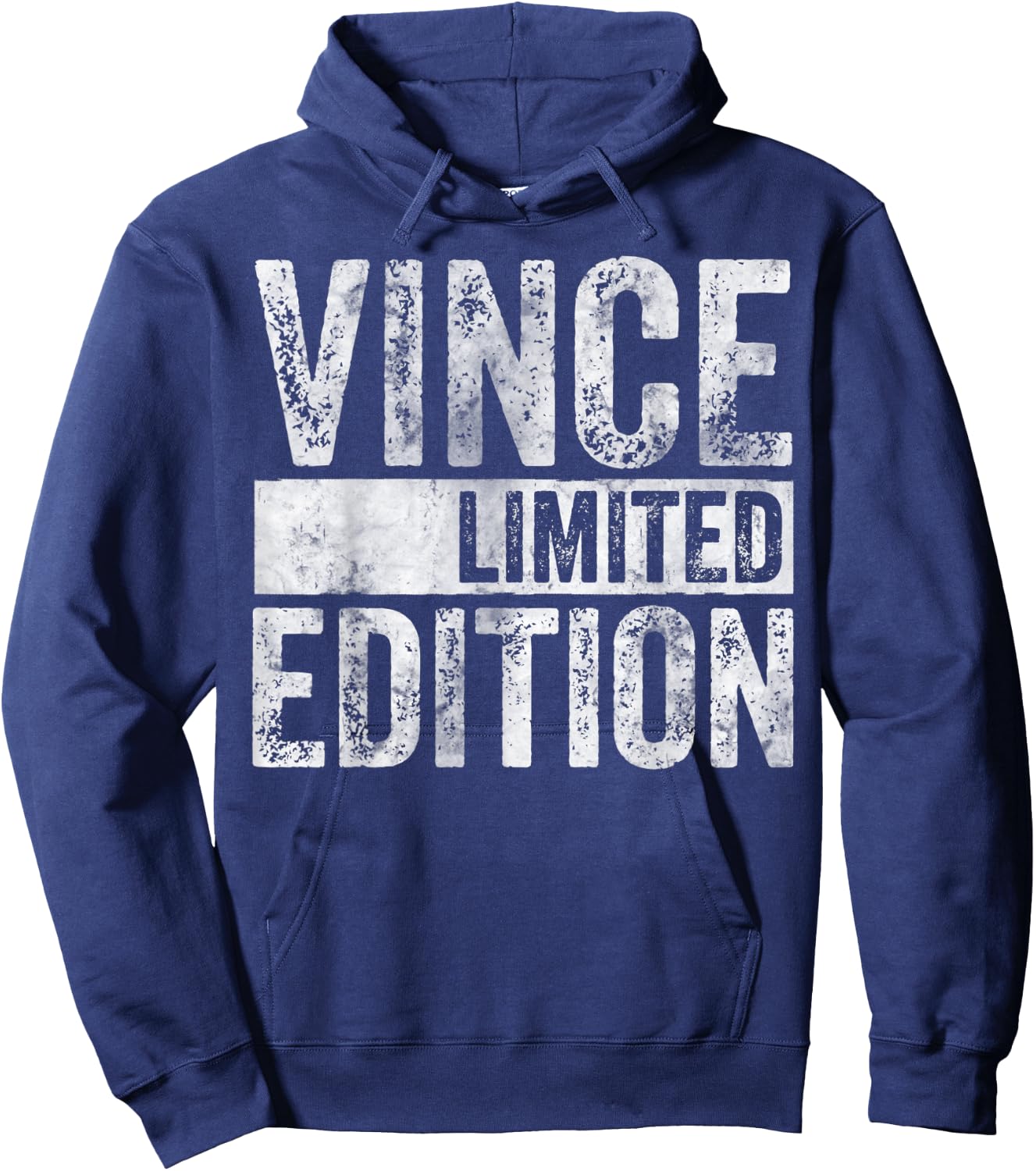 Funny Personalized Name Joke Shirt Vince Limited Edition Hoodie - Hoodie | Navy