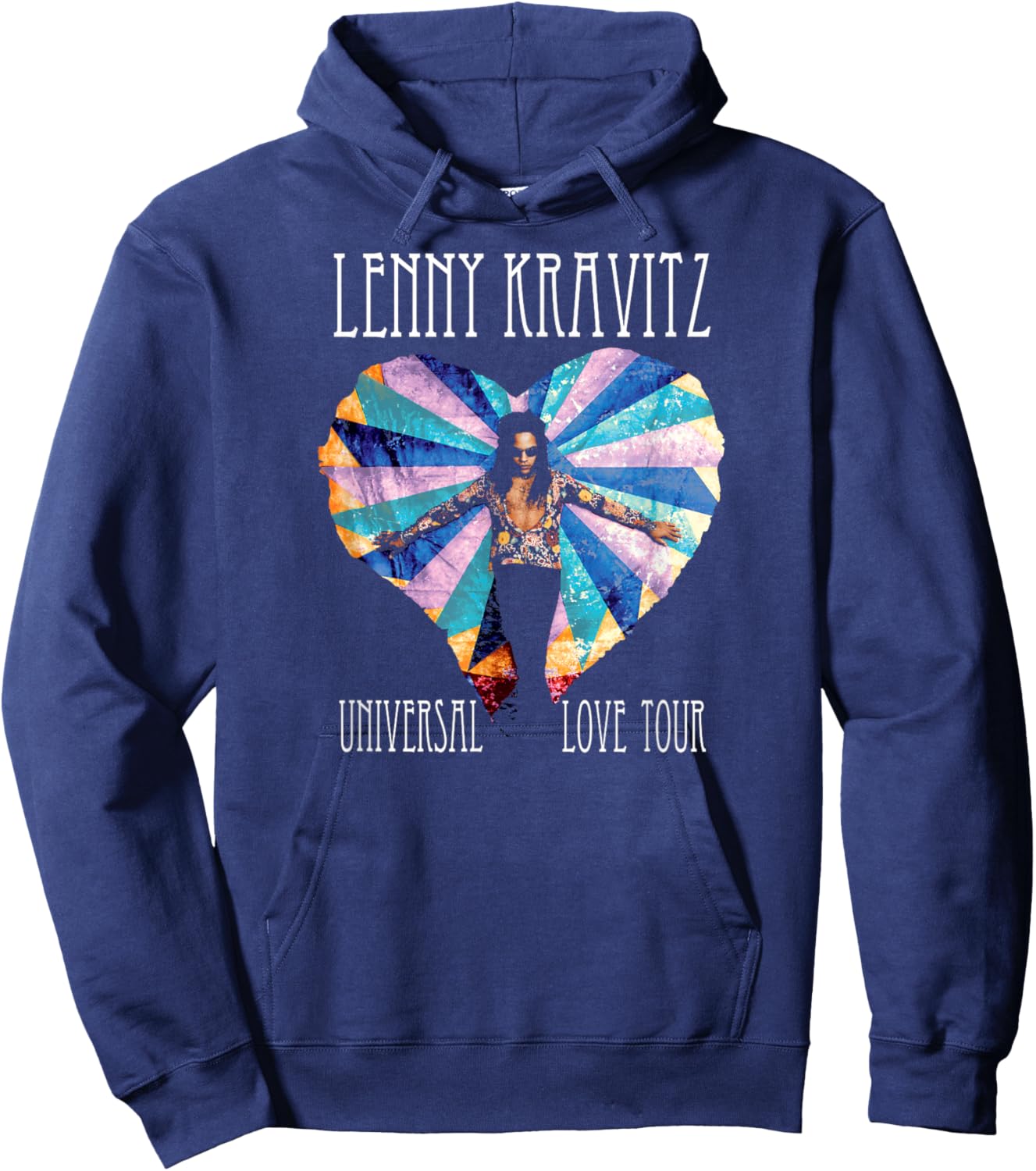 Lenny Kravitz – Universal Love Tour Hoodie - Hoodie | Navy