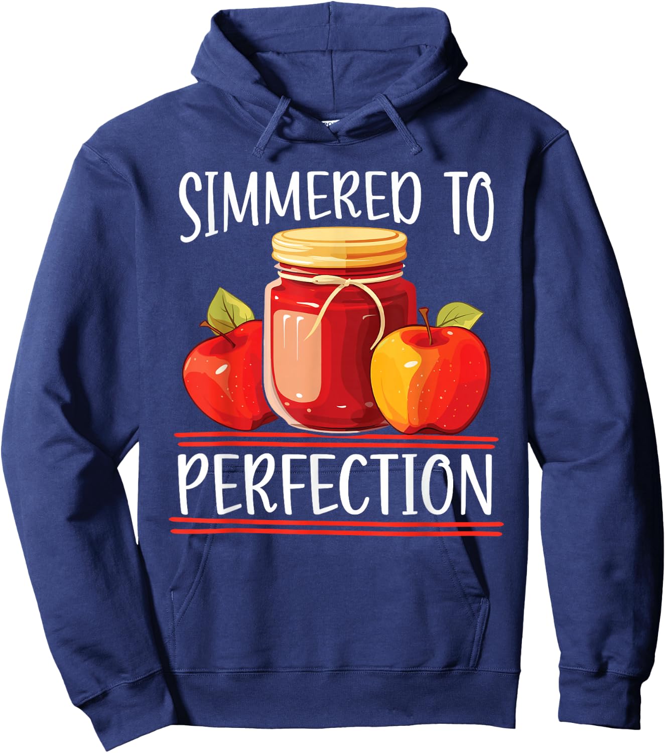 Apple Butter Making Food Lover Foodie Recipe Sauce Hoodie - Hoodie | Navy