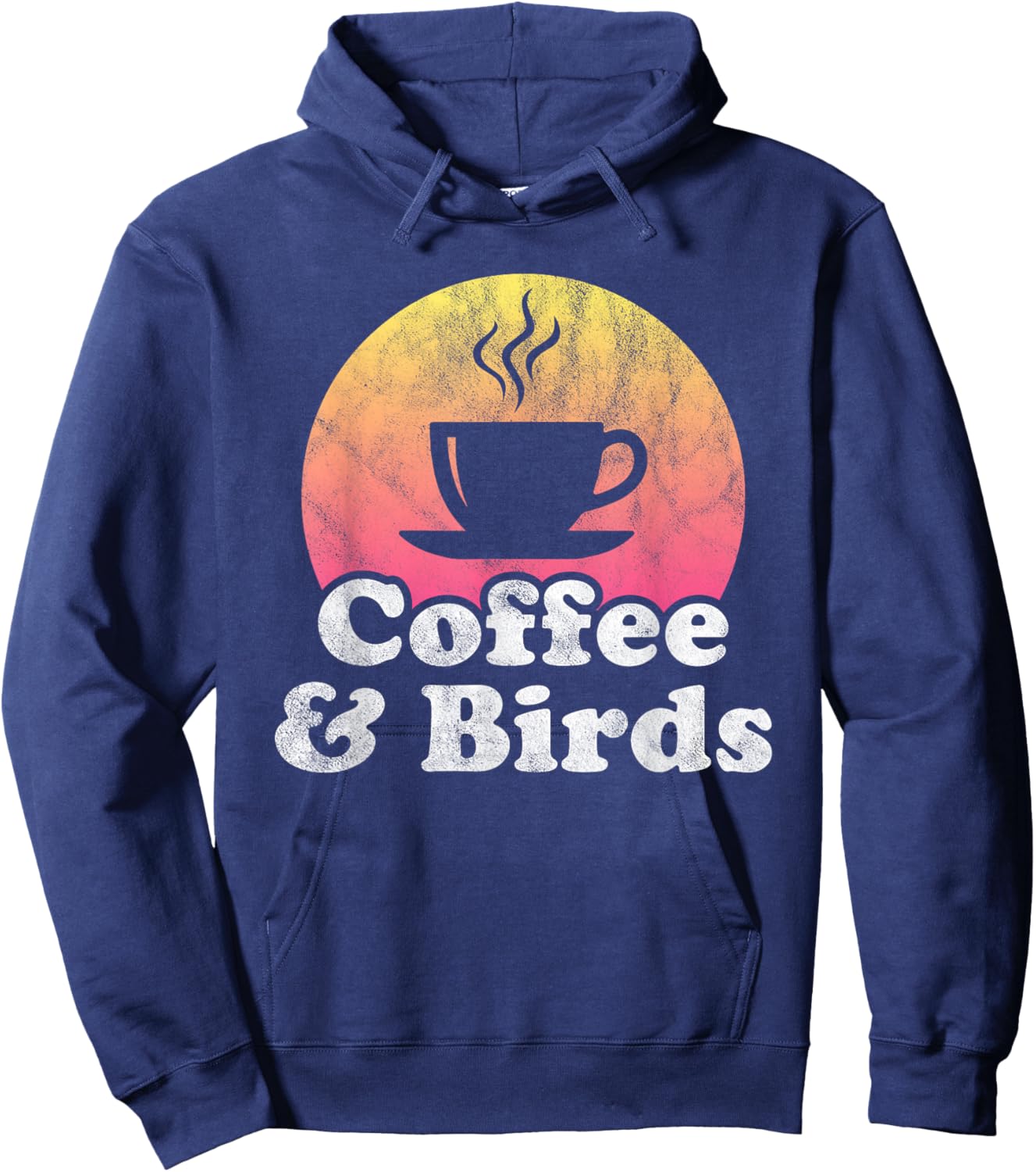 Coffee and Birds Bird Hoodie - Hoodie | Navy
