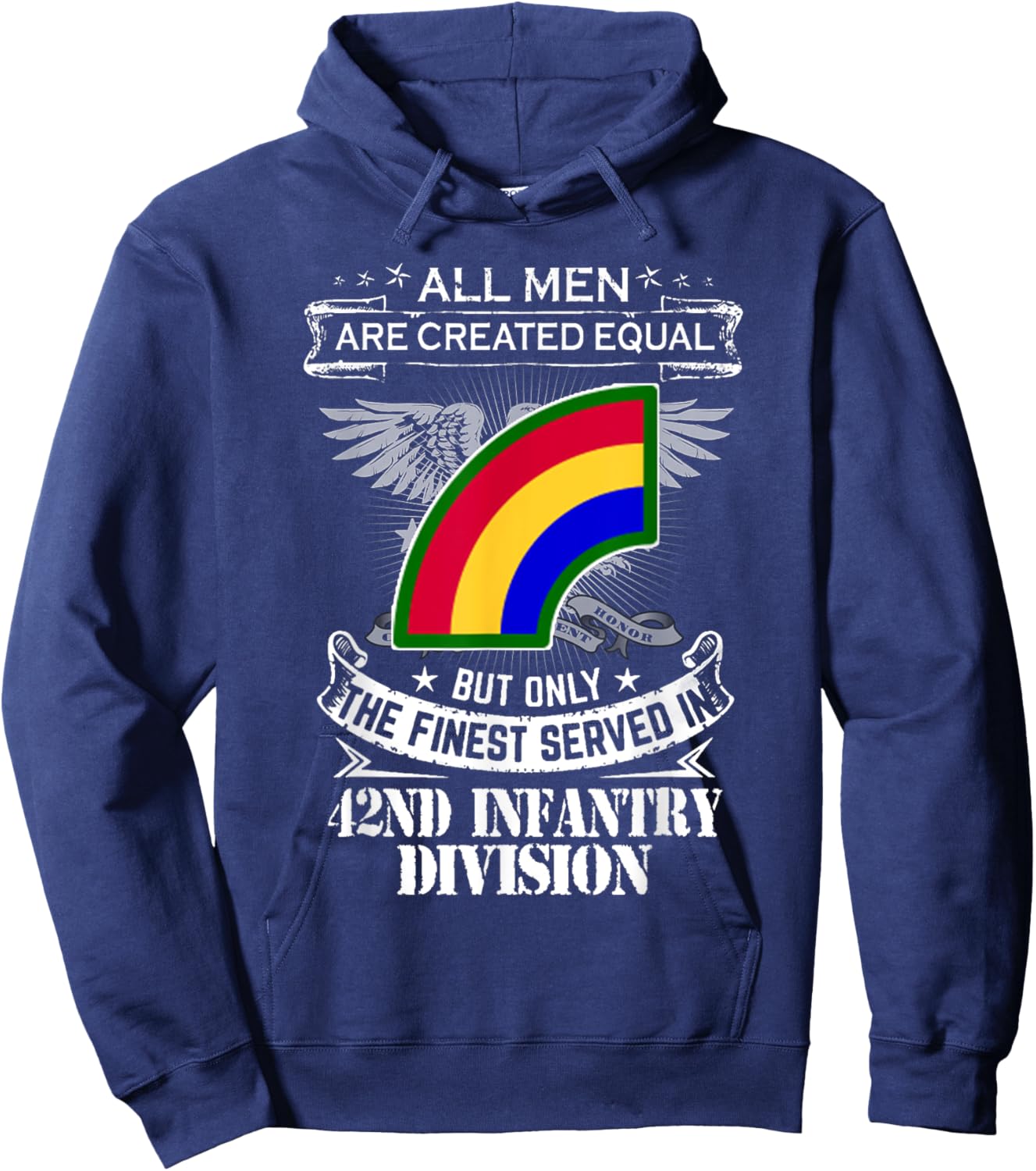 42nd Infantry Division US Army Hoodie - Hoodie | Navy