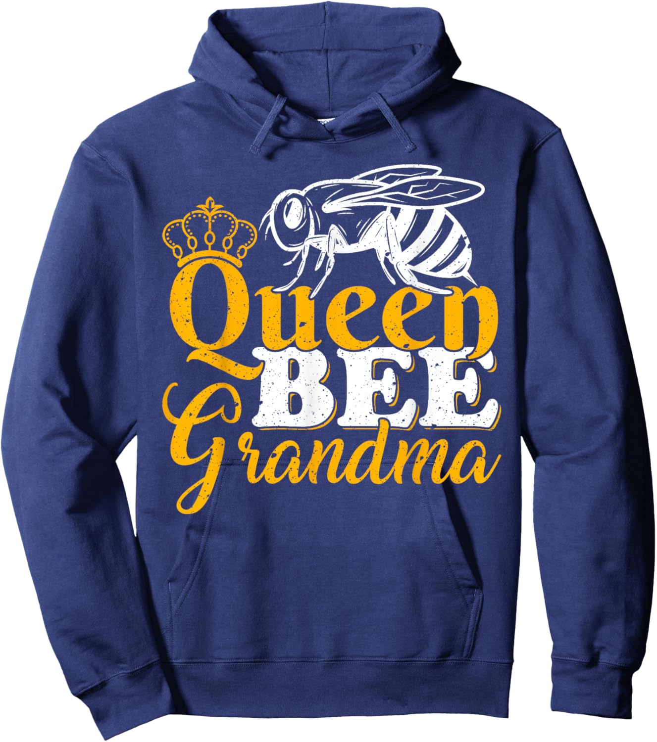 Queen Bee Beekeeper Honey Bees Lover Queen Bee Grandma Hoodie - Hoodie | Navy