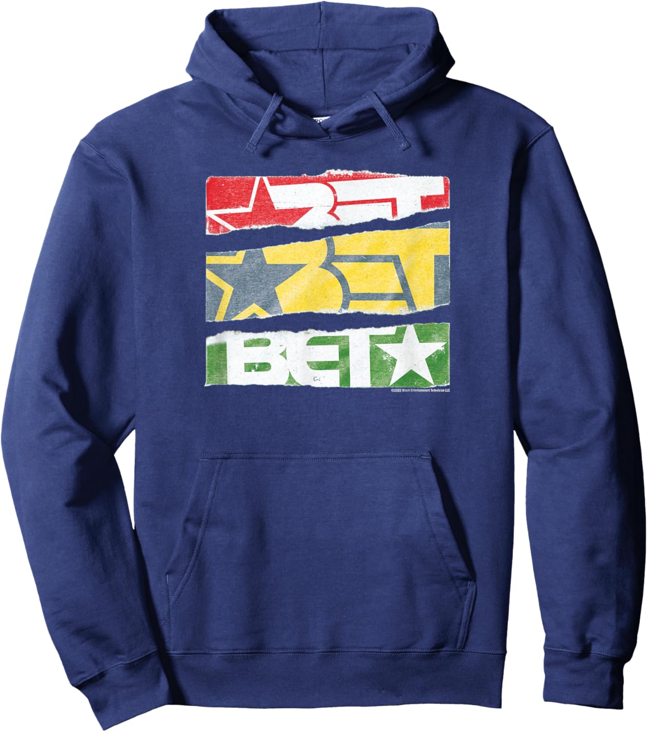 BET Retro Logo Hoodie - Hoodie | Navy