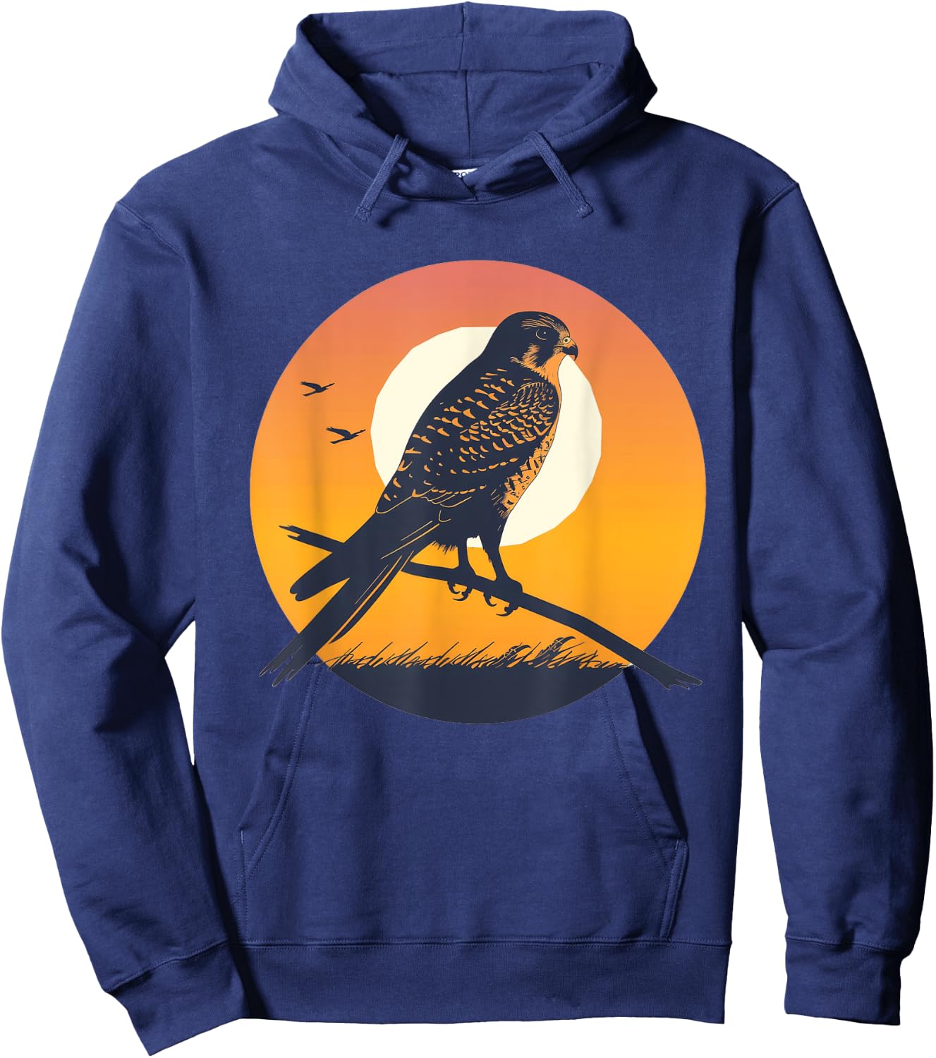 Kestrel Vintage Sunset Hoodie - Hoodie | Navy