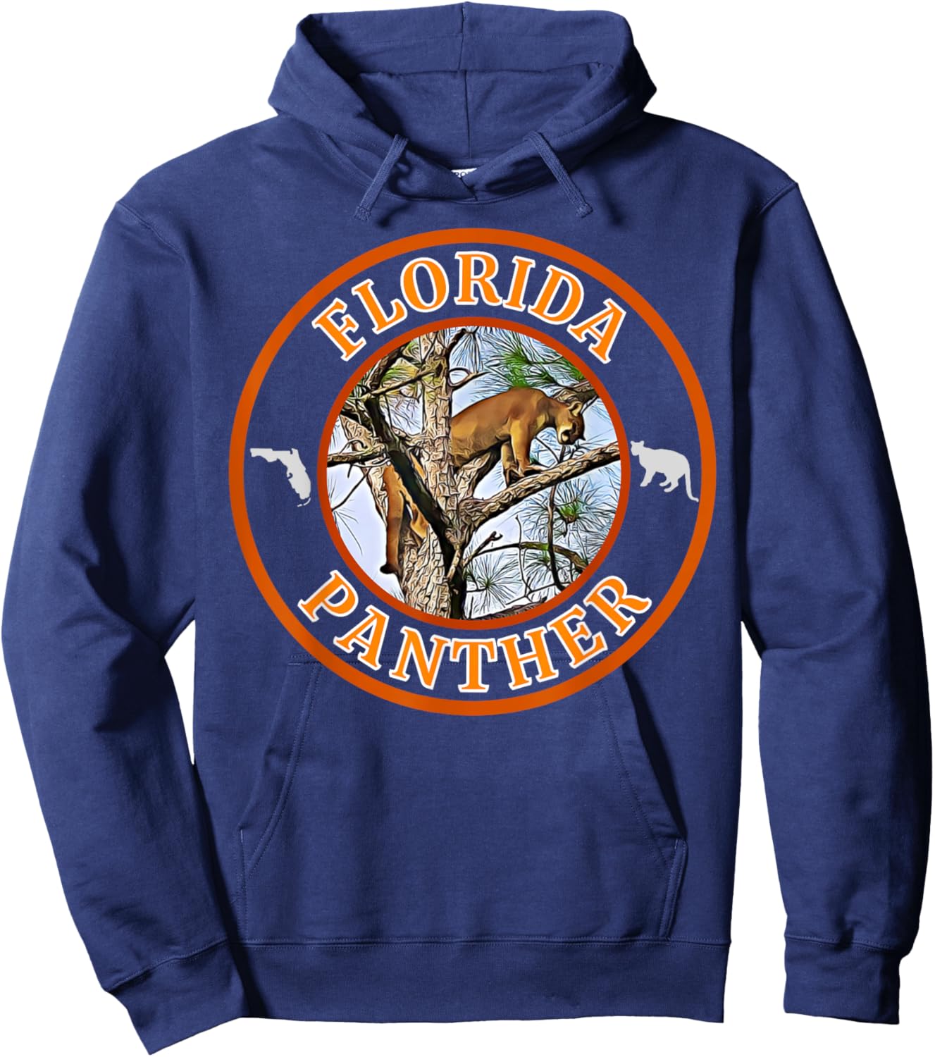 Florida Panther Hoodie - Hoodie | Navy