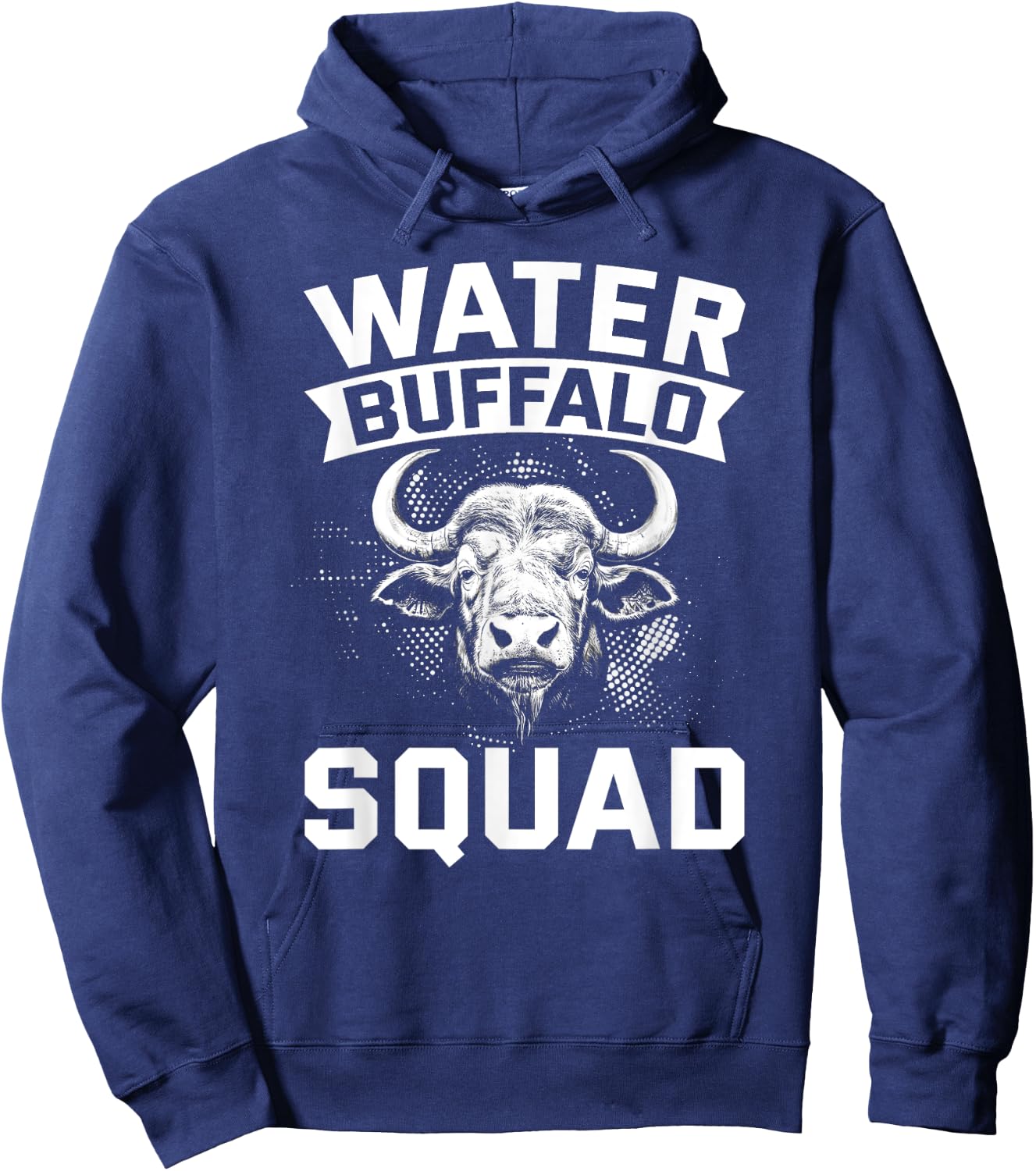 Carabao Water Buffalo Ox National Park Hoodie - Hoodie | Navy