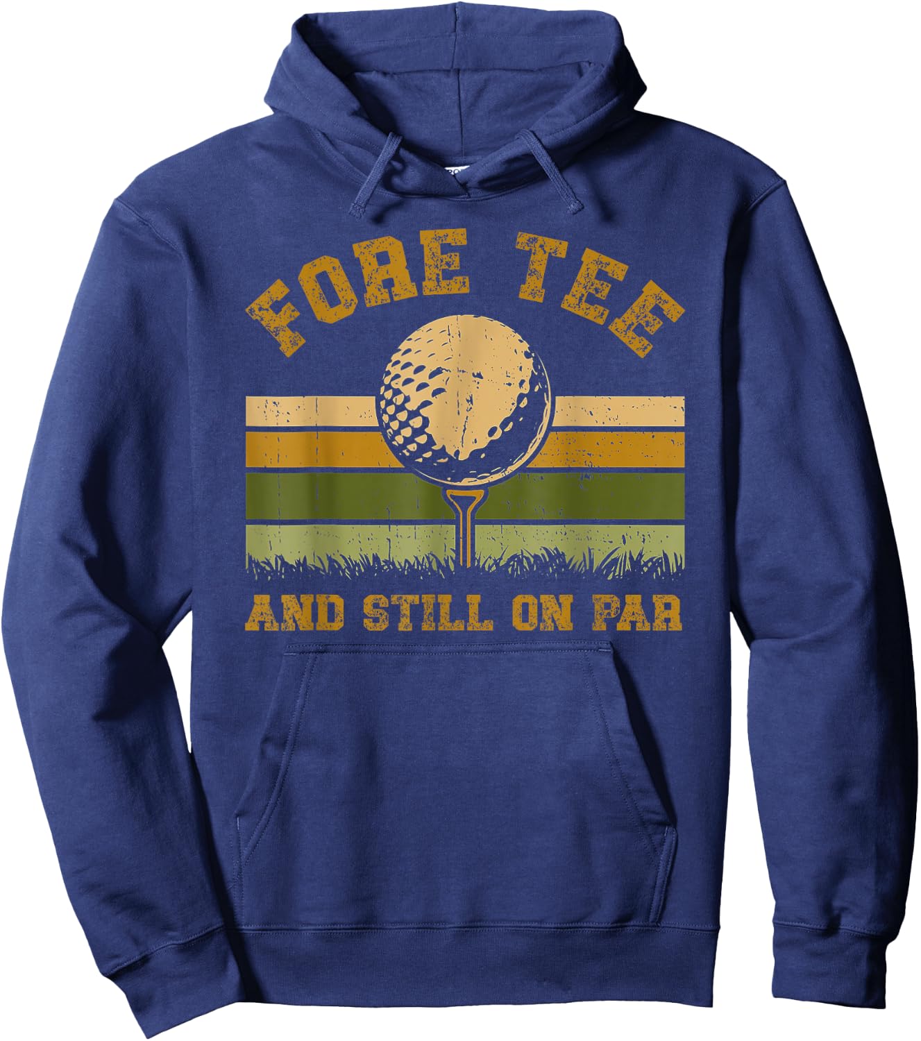 Fore 40th Birthday Golf Hoodie - Hoodie | Navy