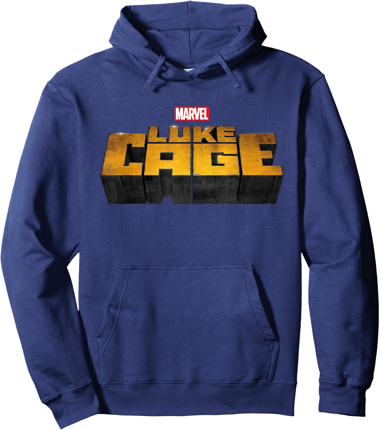Marvel Luke Cage Series Logo Hoodie - Hoodie | Navy