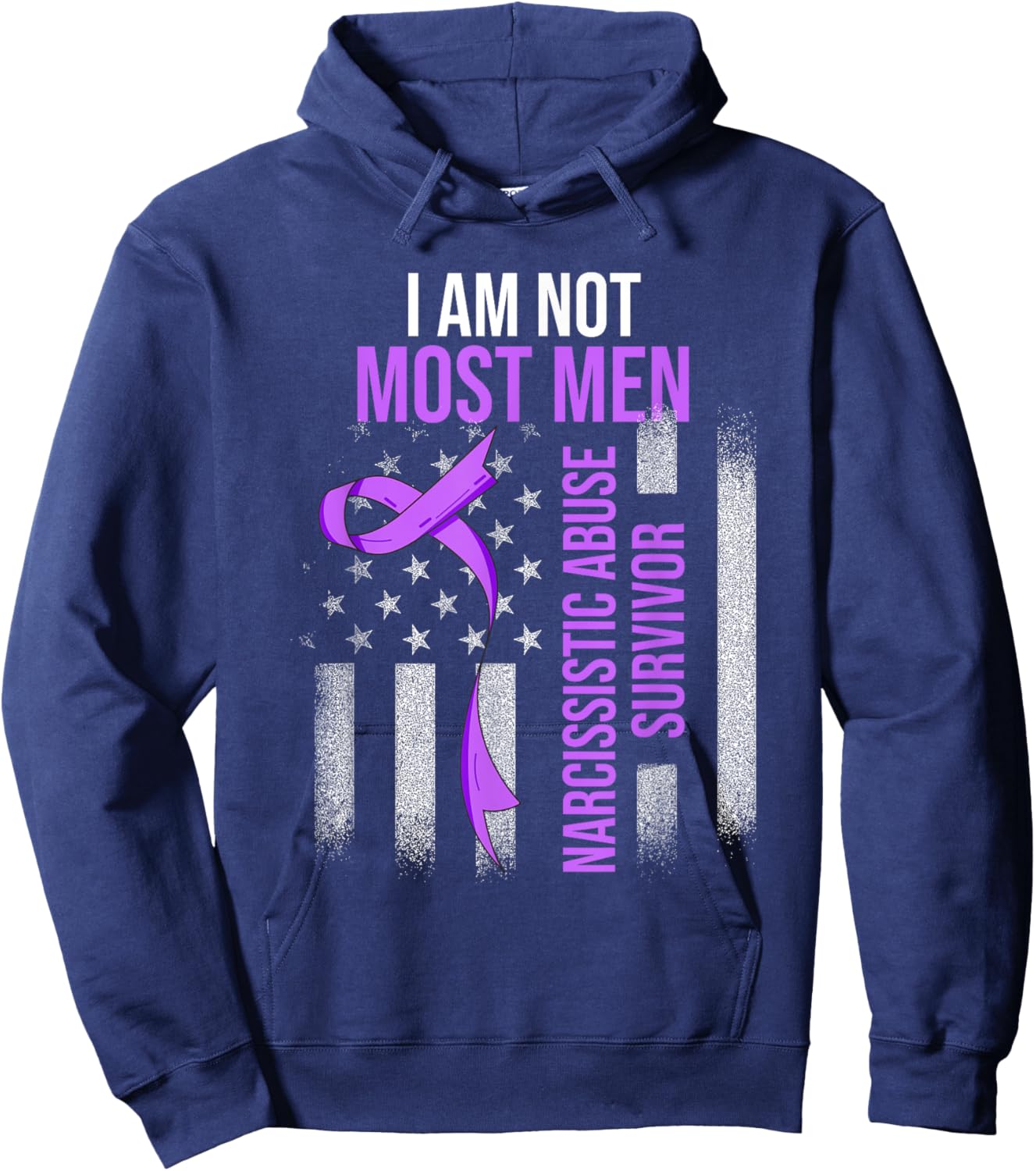 World Narcissistic Abuse Awareness Survivor Hoodie - Hoodie | Navy