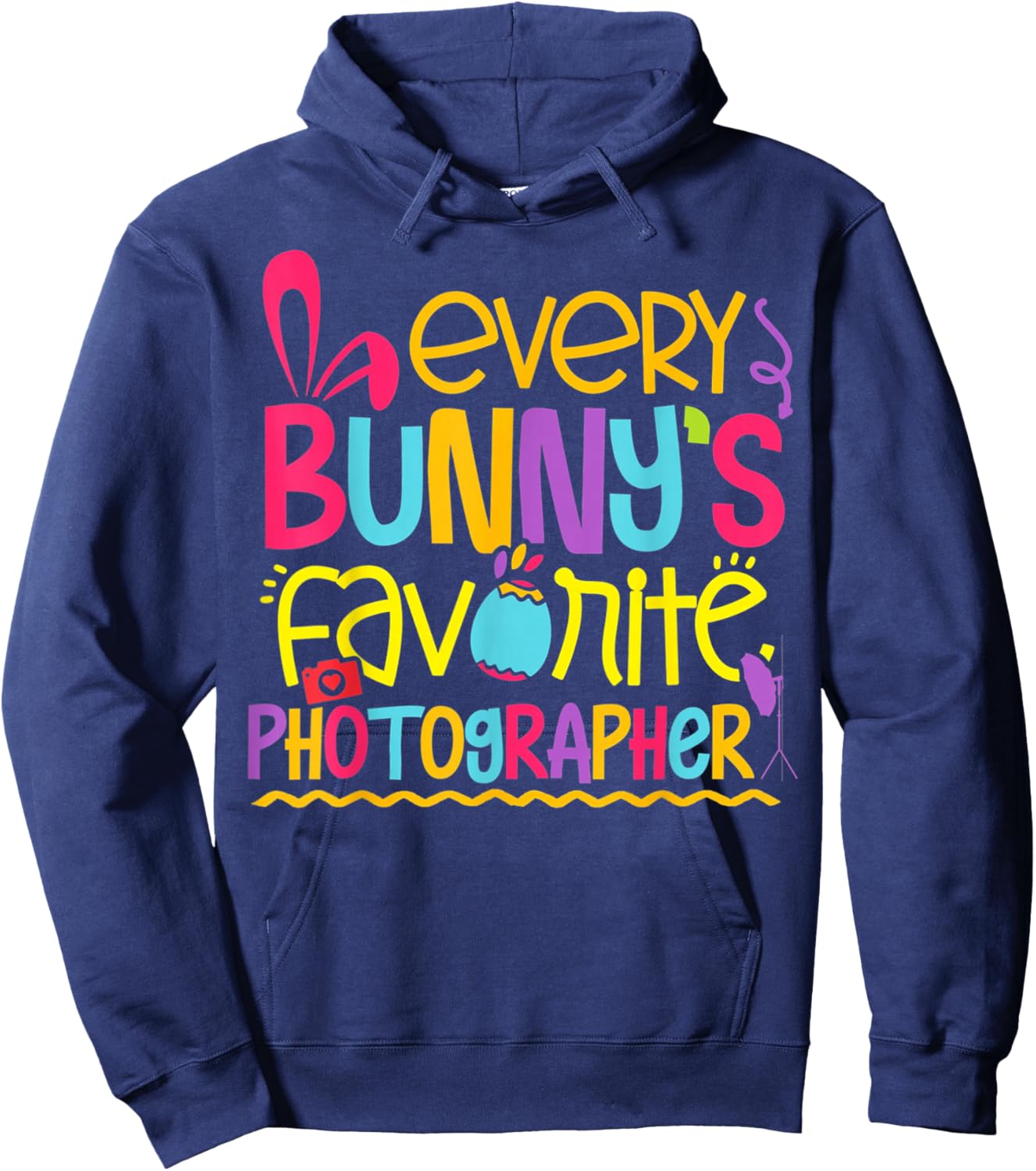 Easter Photographer Camera Photography Lovers T Shirt Hoodie - Hoodie | Navy