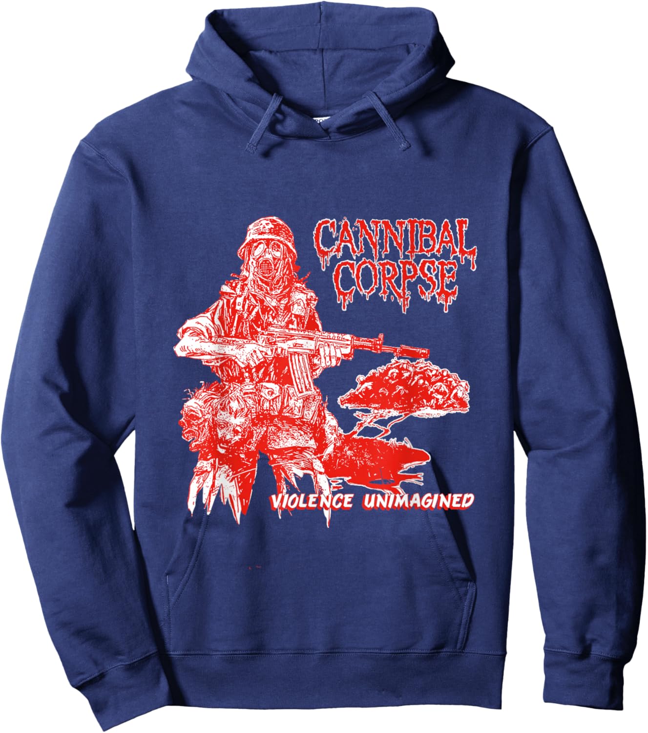 Cannibal Corpse - Official Merchandise - The Bleeding Hoodie - Hoodie | Navy