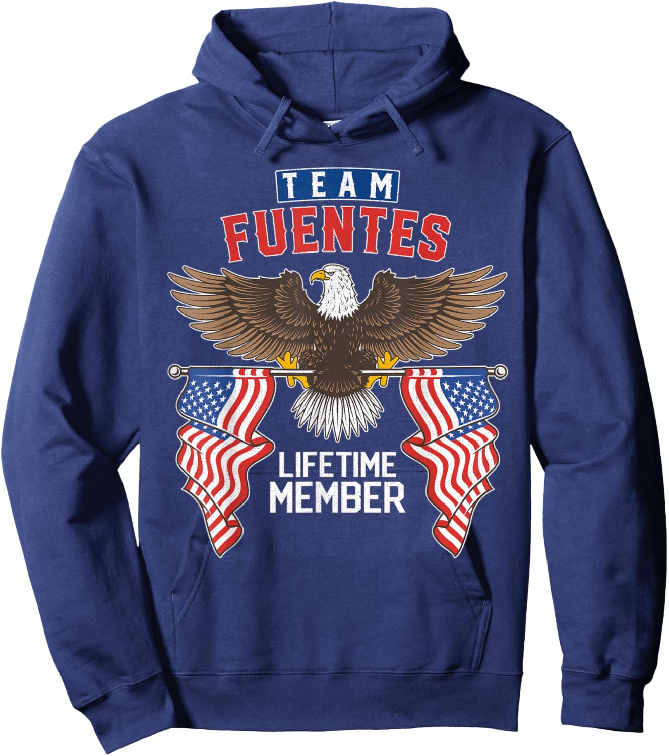 Team Fuentes Lifetime Member Hoodie - Hoodie | Navy