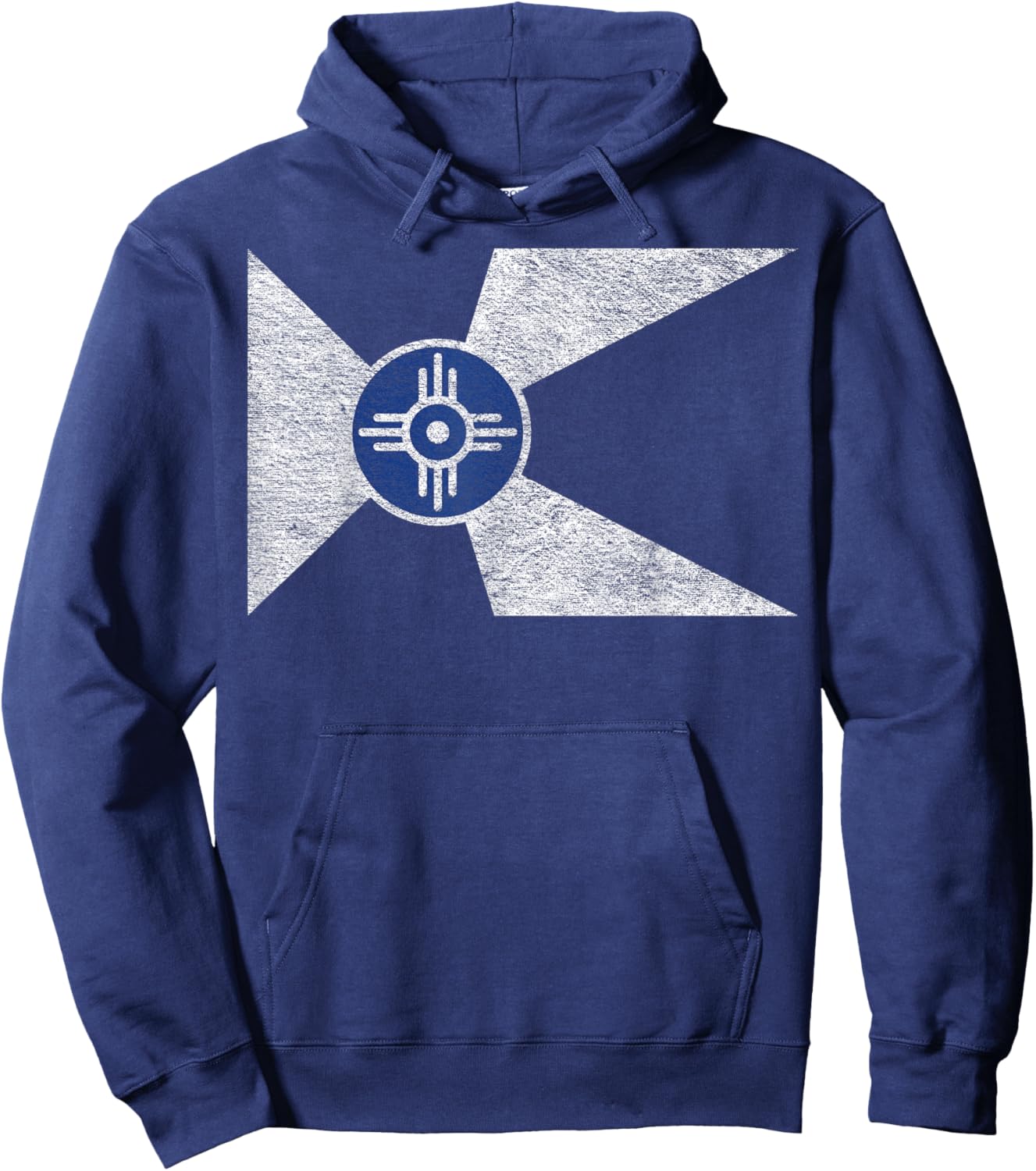 Wichita State of Kansas SedGWICK County Flag Hoodie - Hoodie | Navy