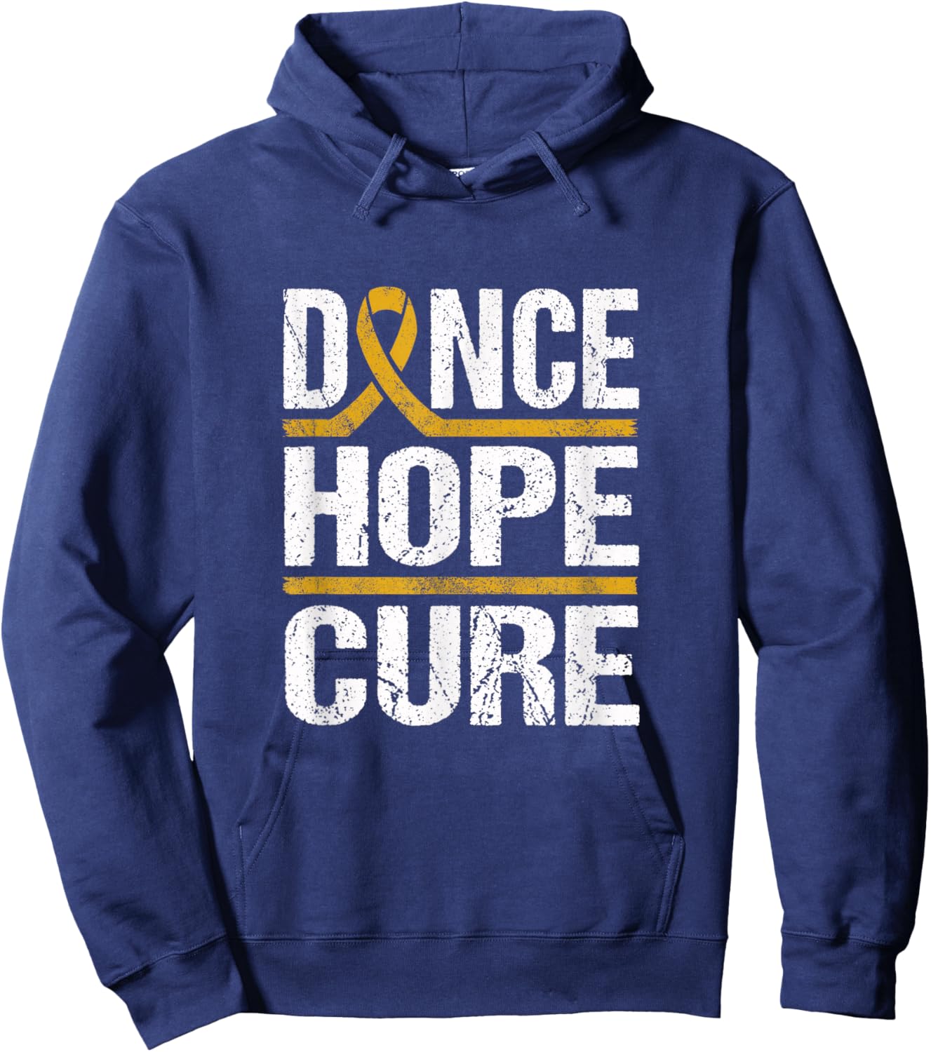 Dance Hope Cure Hoodie - Hoodie | Navy