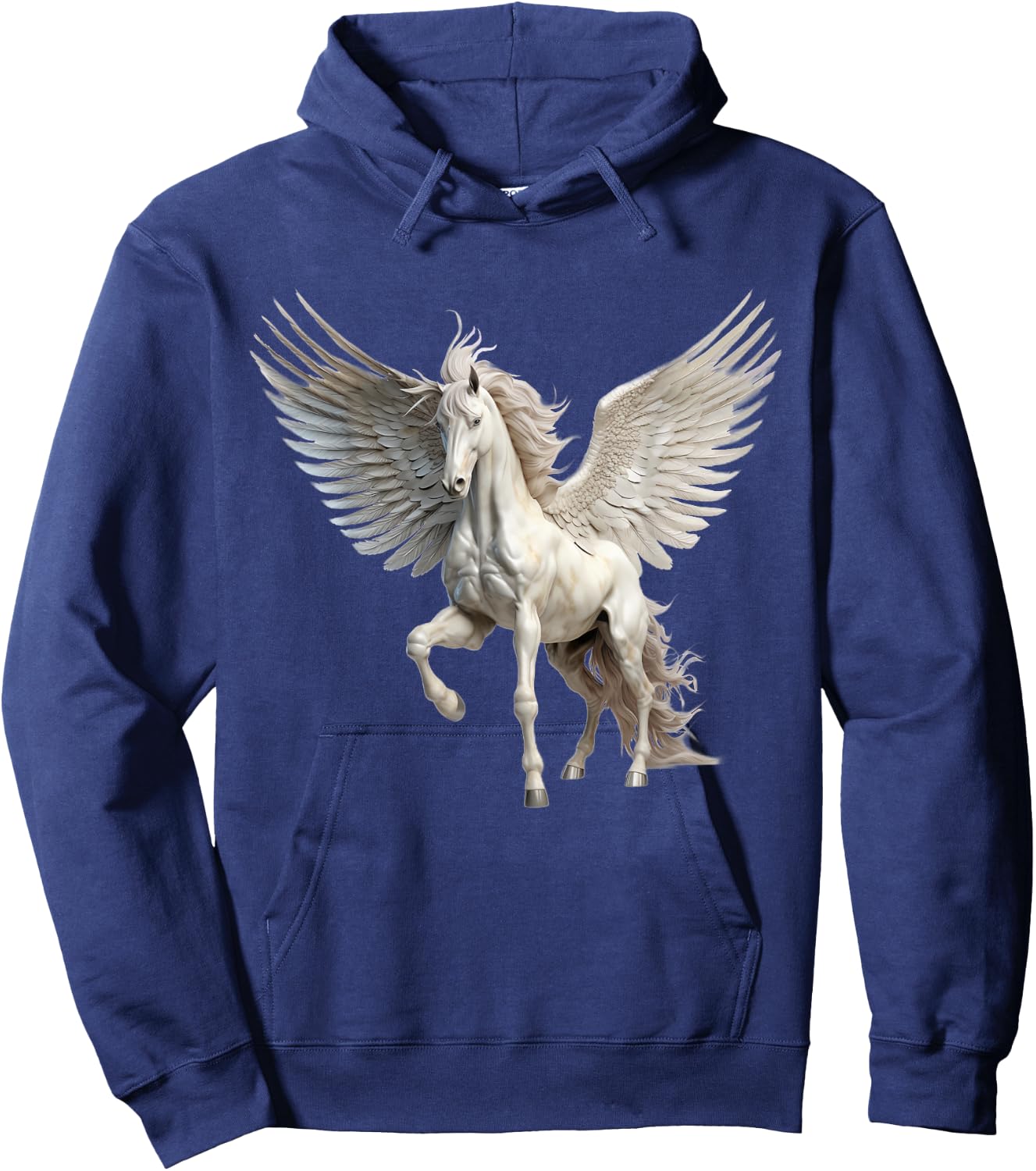 Pegasus, Winged flying horse, Greek Ancient Mythology Hoodie - Hoodie | Navy