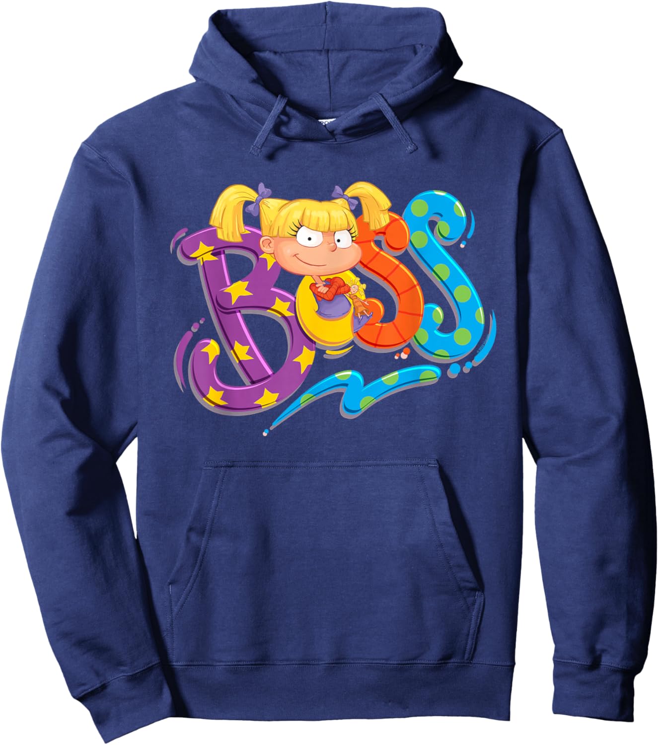 Rugrats Angelica is Boss Hoodie - Hoodie | Navy