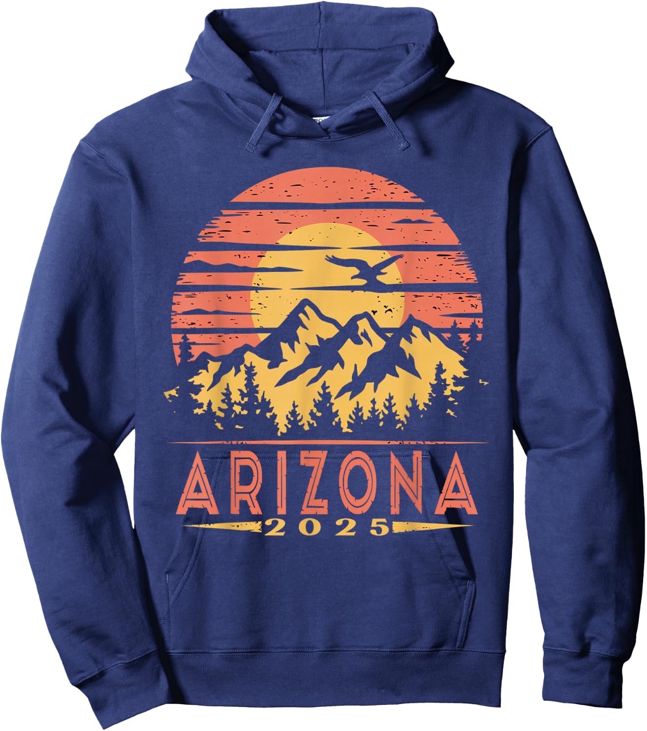 Arizona 2025 Family Trip Friends Group Vacation Matching Hoodie - Hoodie | Navy