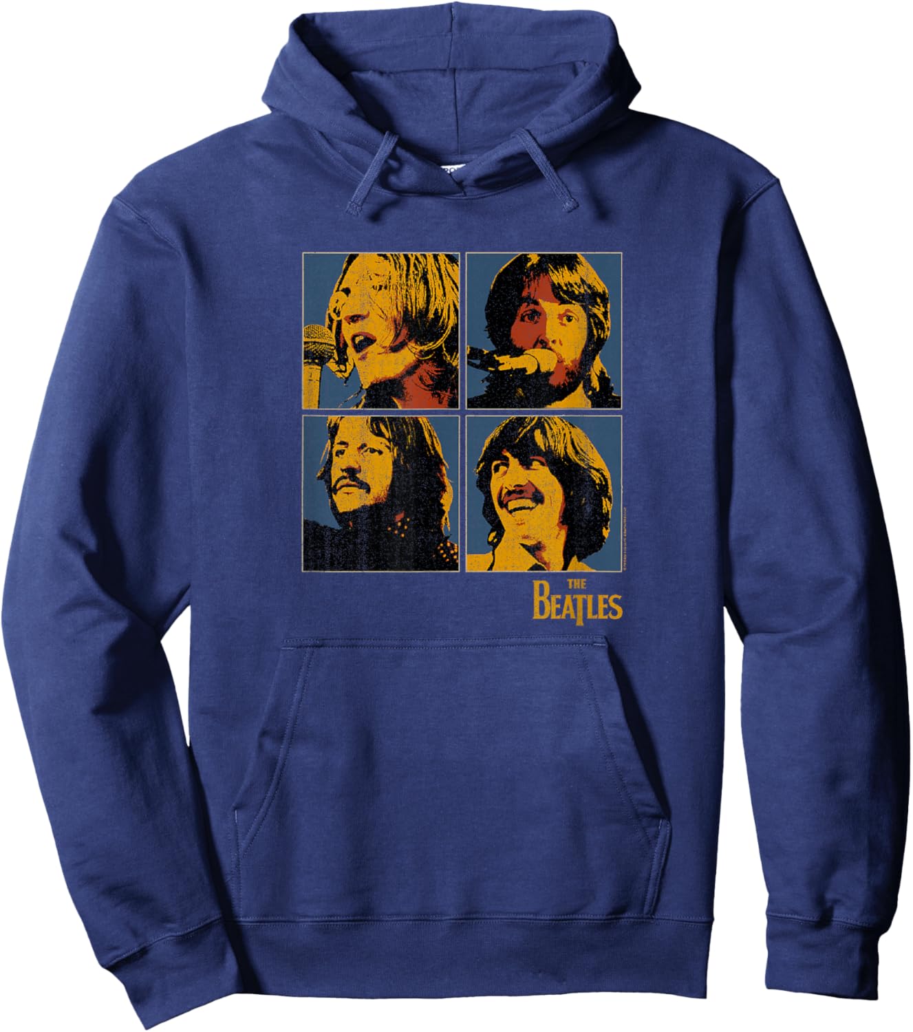 The Beatles Music - Let it Be Hoodie - Hoodie | Navy