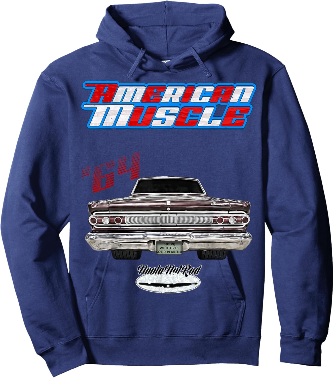 1964 Comet,Cyclone,Hot Rod,Muscle Car,american car,pony car Hoodie - Hoodie | Navy