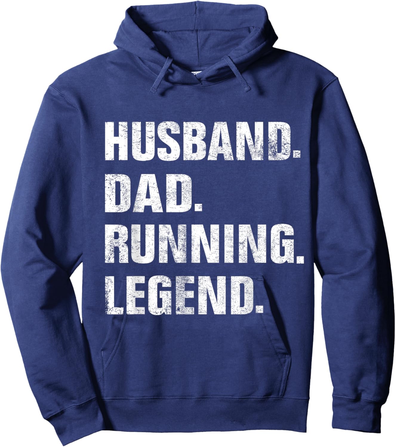 Marathon Runner Jogging Parkour Run Hoodie - Hoodie | Navy