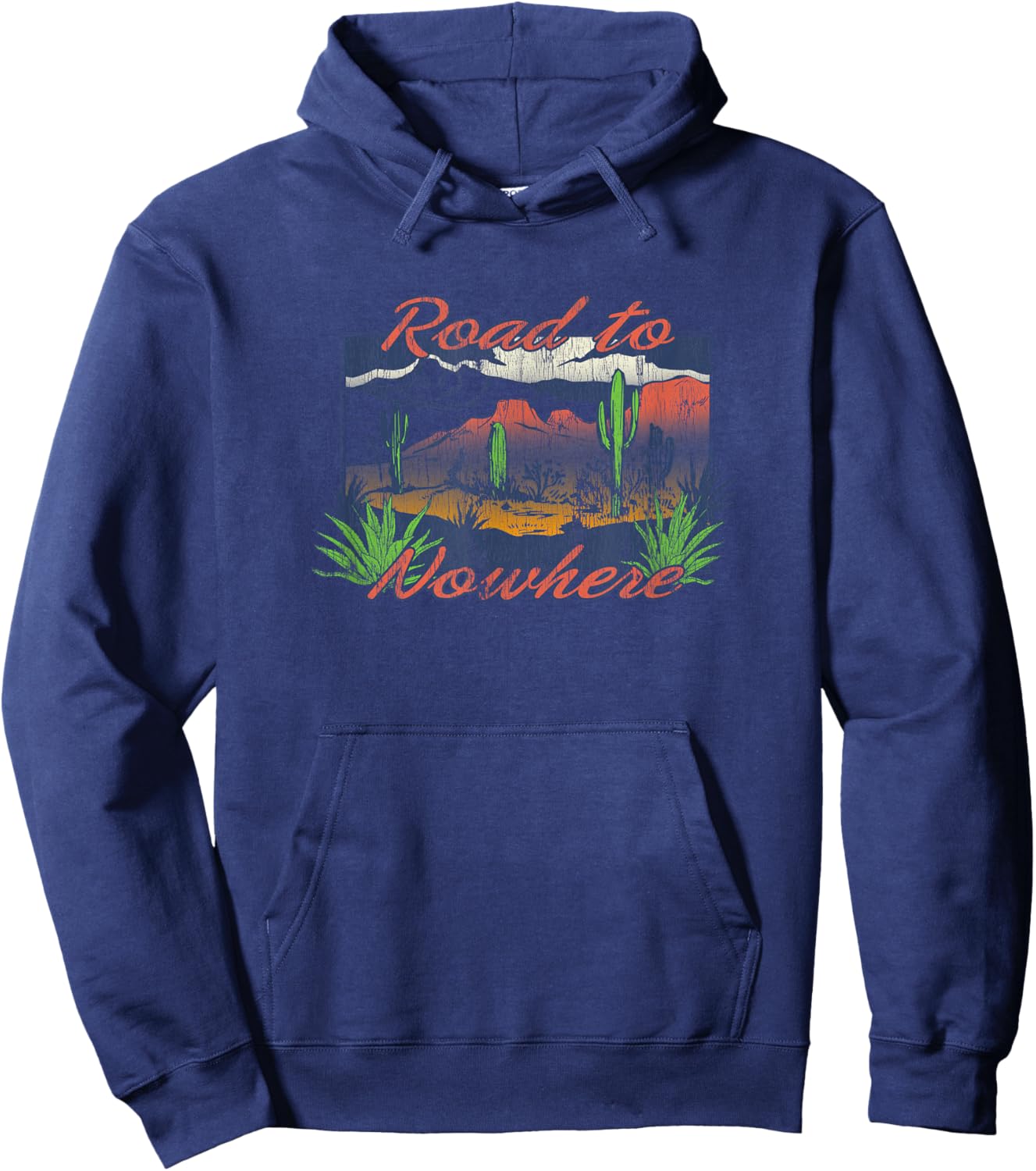 Road to Nowhere Hoodie - Hoodie | Navy