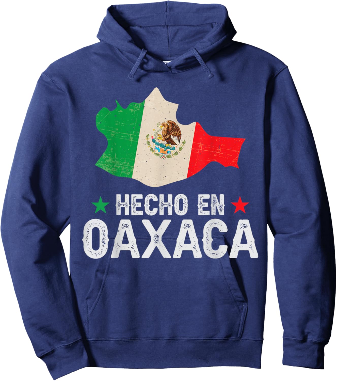 Hecho en Oaxaca Mexico - Proud Mexican - Oaxaca State Hoodie - Hoodie | Navy