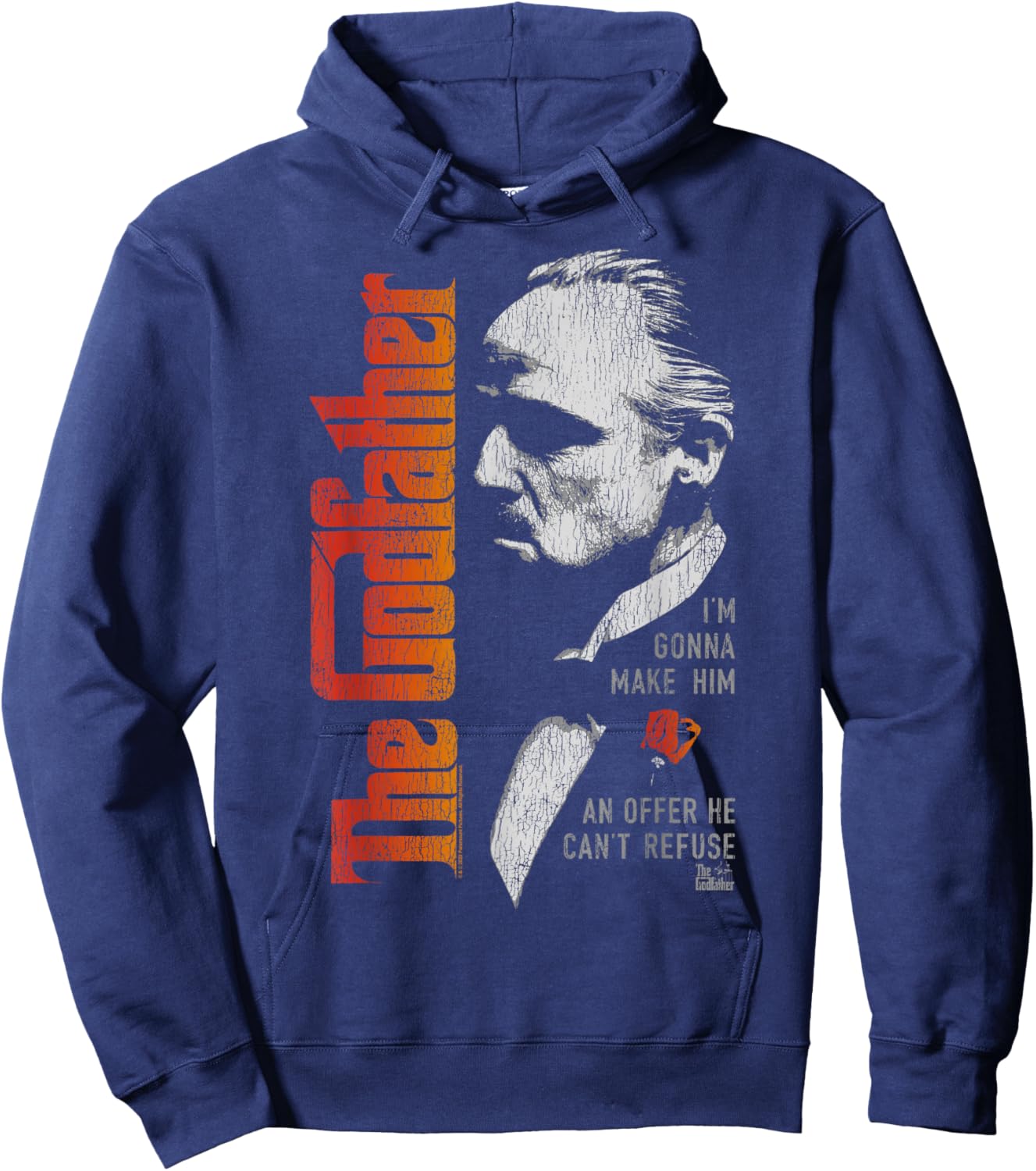 The Godfather Don Vito Corleone Movie Quote Hoodie - Hoodie | Navy