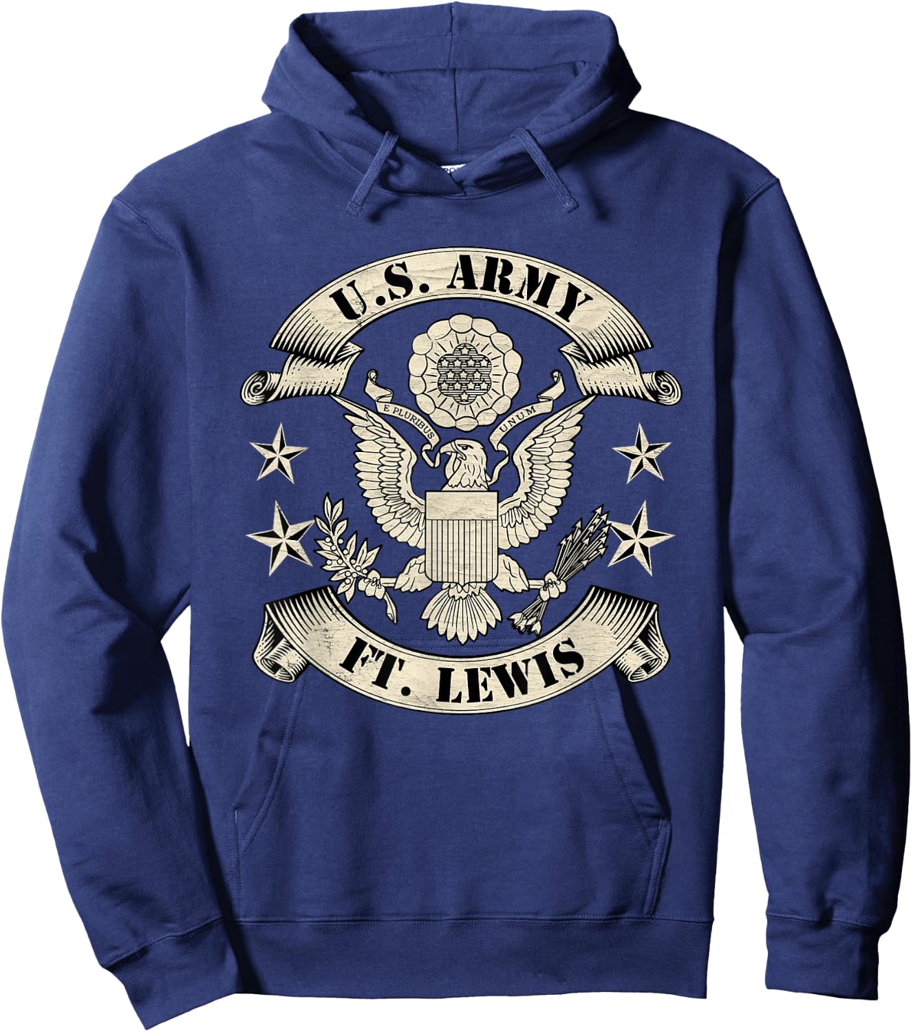 Fort Lewis US Army Base Ft Lewis Washington WA Gifts Hoodie - Hoodie | Navy