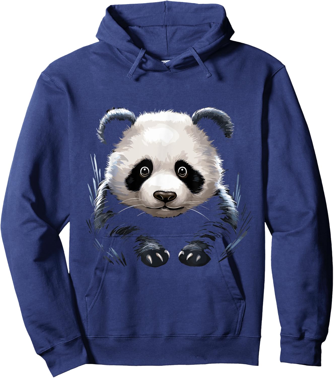 Panda Happy fun graphic great for School Anime Japanese Hoodie - Hoodie | Navy