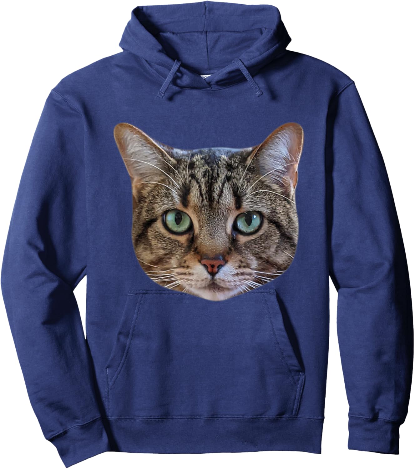 Tabby Cat Lover Brown Tabby Cat Owner Tabby Cat Mom Women Girls Kids Hoodie - Hoodie | Navy