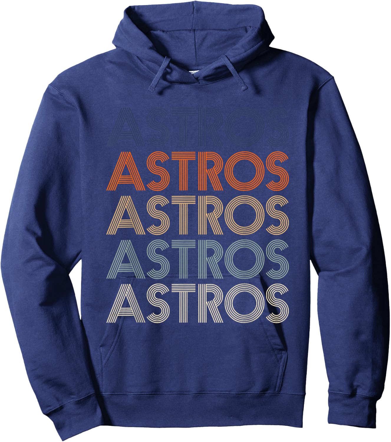 Vintage Astros Name Throwback 70s 80s Retro Gift Men Women Hoodie - Hoodie | Navy