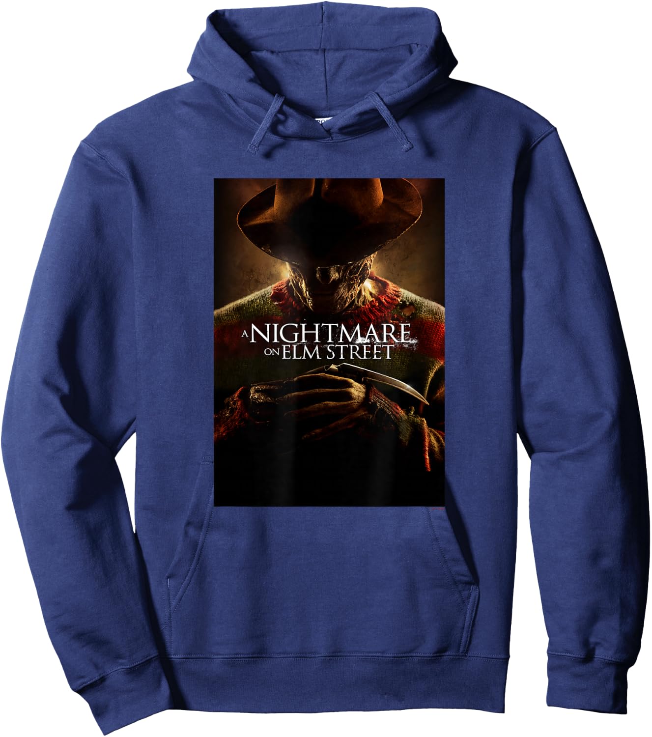 A Nightmare On Elm Street Halloween Freddy Krueger Poster Hoodie - Hoodie | Navy