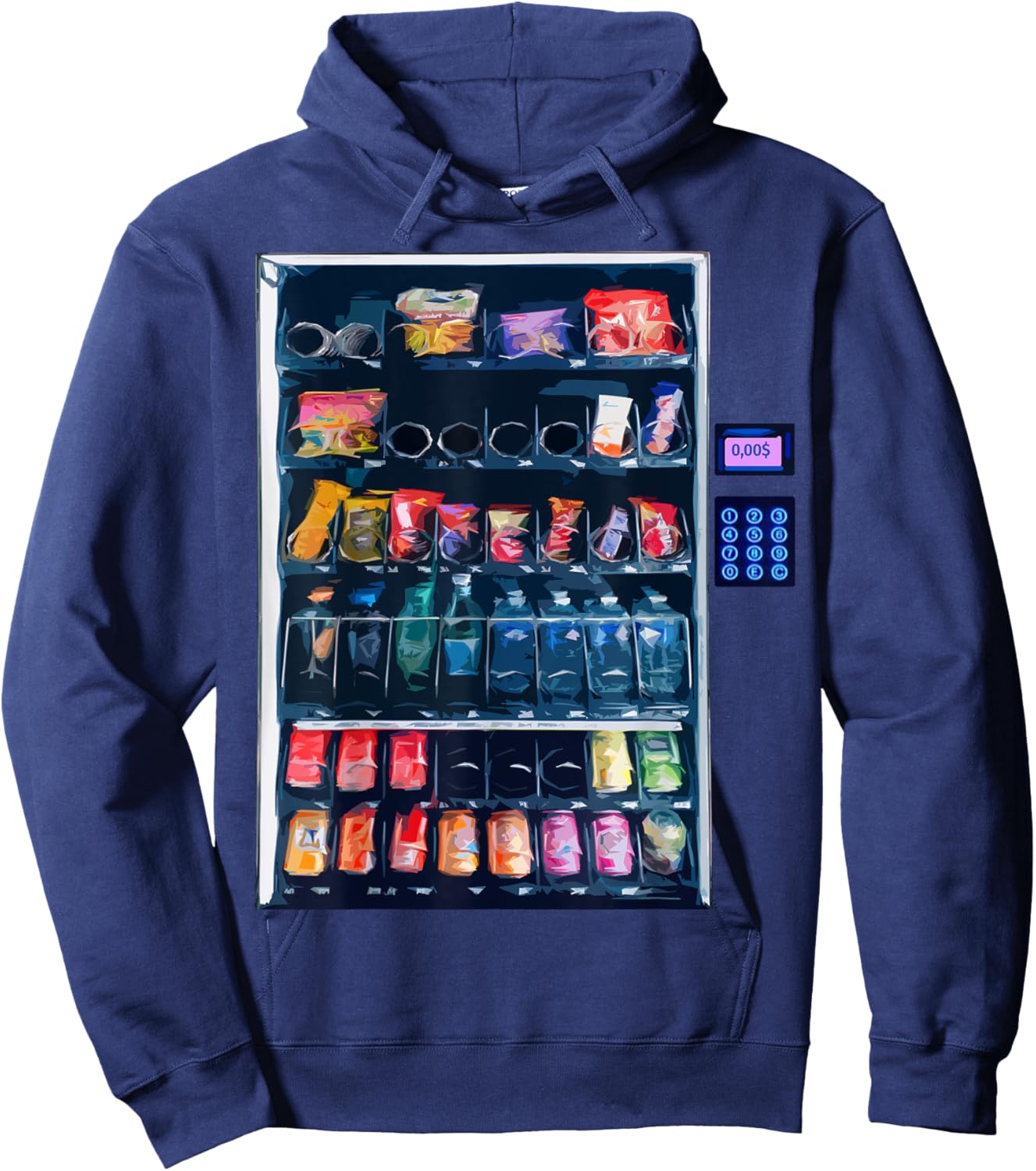 Funny Costumes for Halloween Vending Machine Silvester Hoodie - Hoodie | Navy