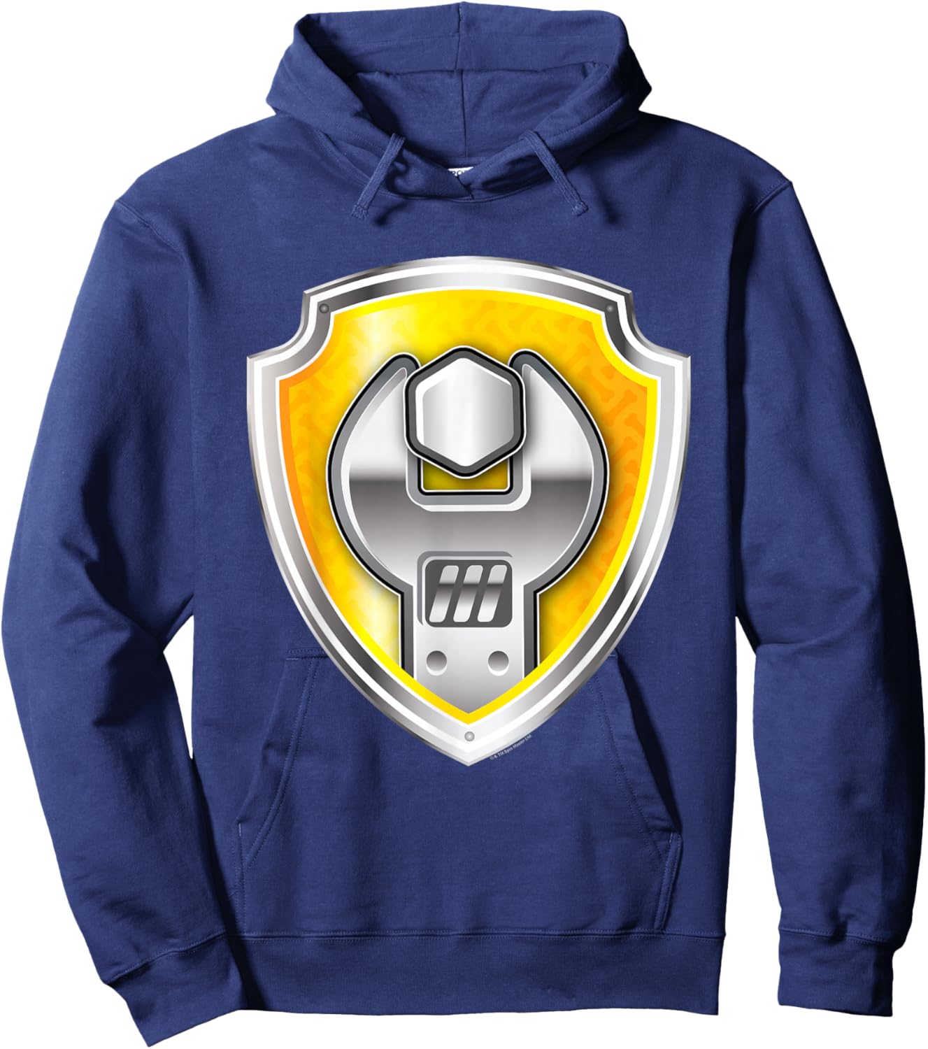PAW Patrol Rubble Badge Hoodie - Hoodie | Navy