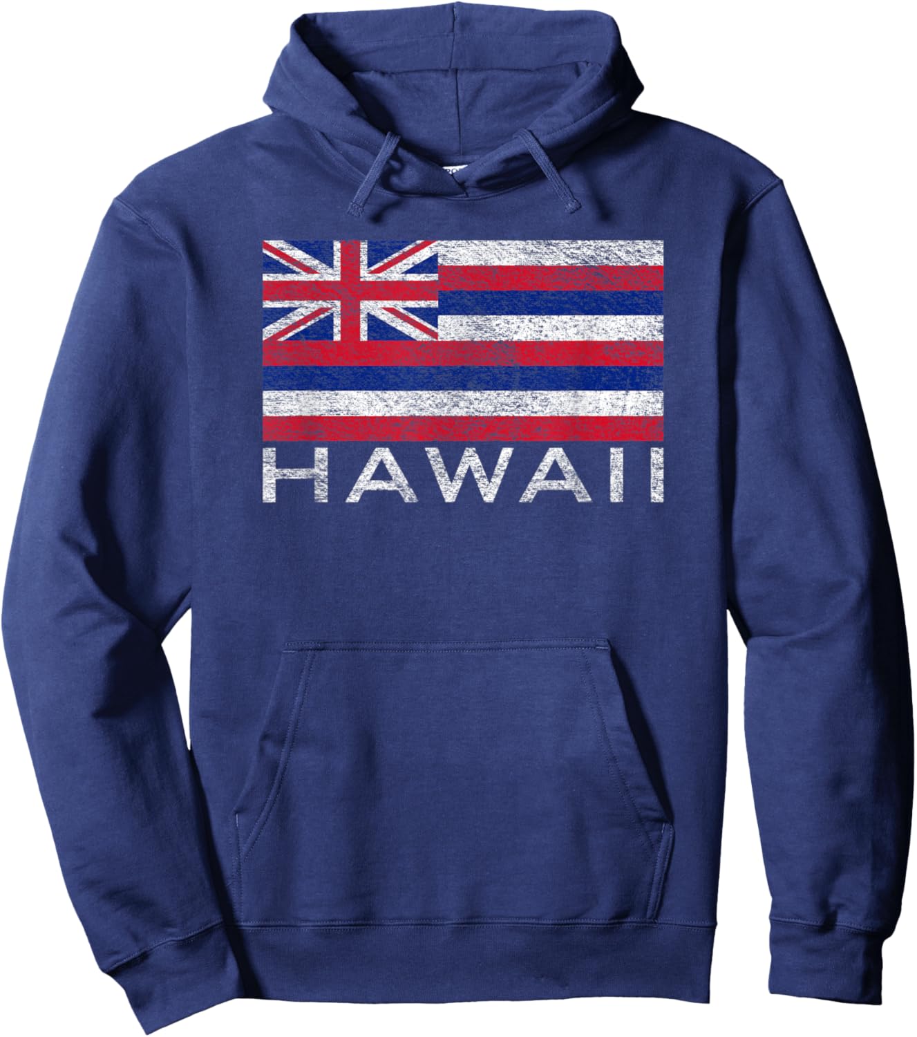 State Flag of Hawaii the Aloha State Hoodie - Hoodie | Navy