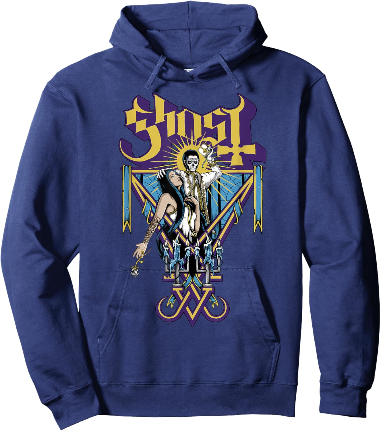 Ghost – Blessed Hoodie - Hoodie | Navy