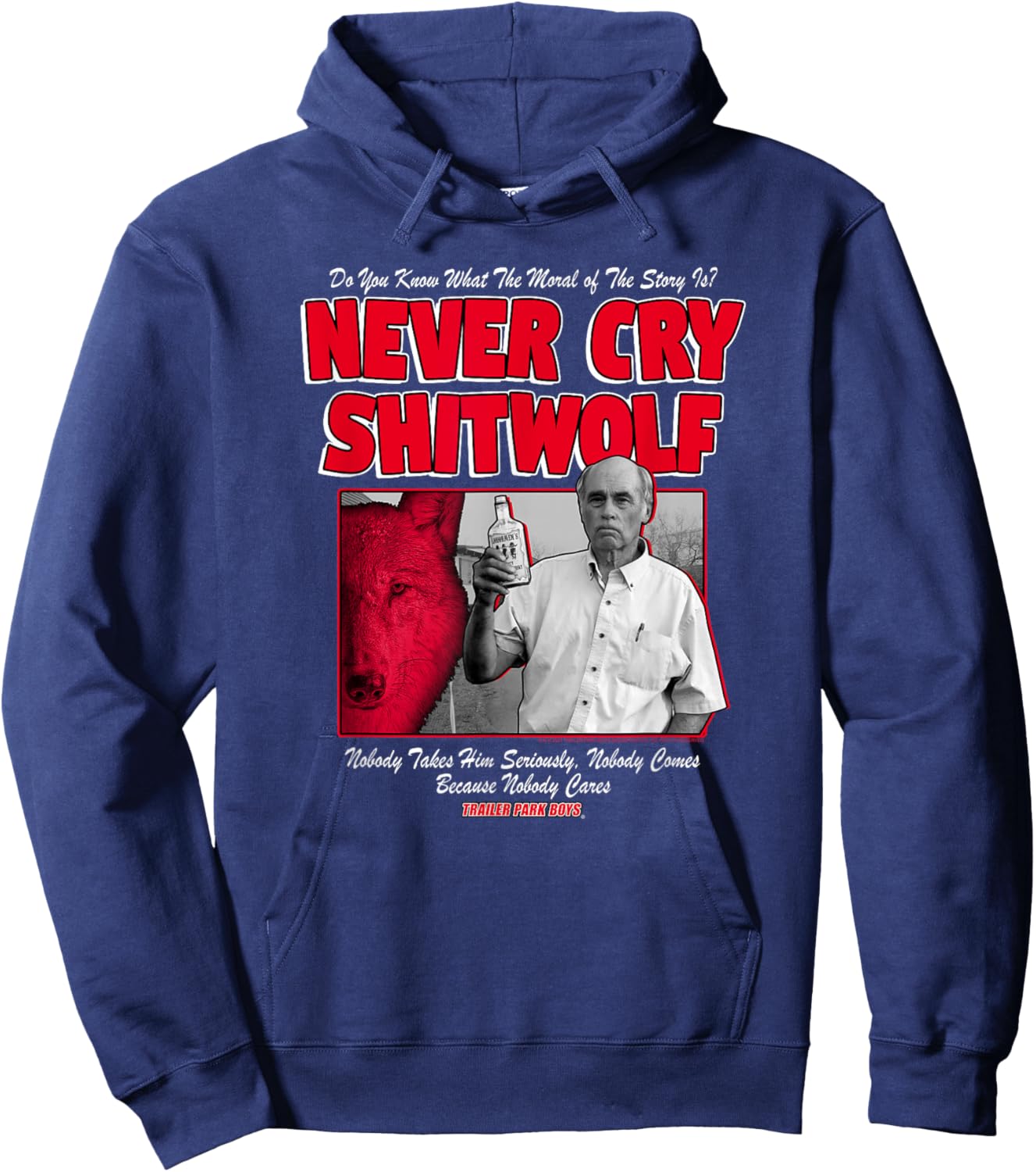 Trailer Park Boys Jim Edit Hoodie - Hoodie | Navy